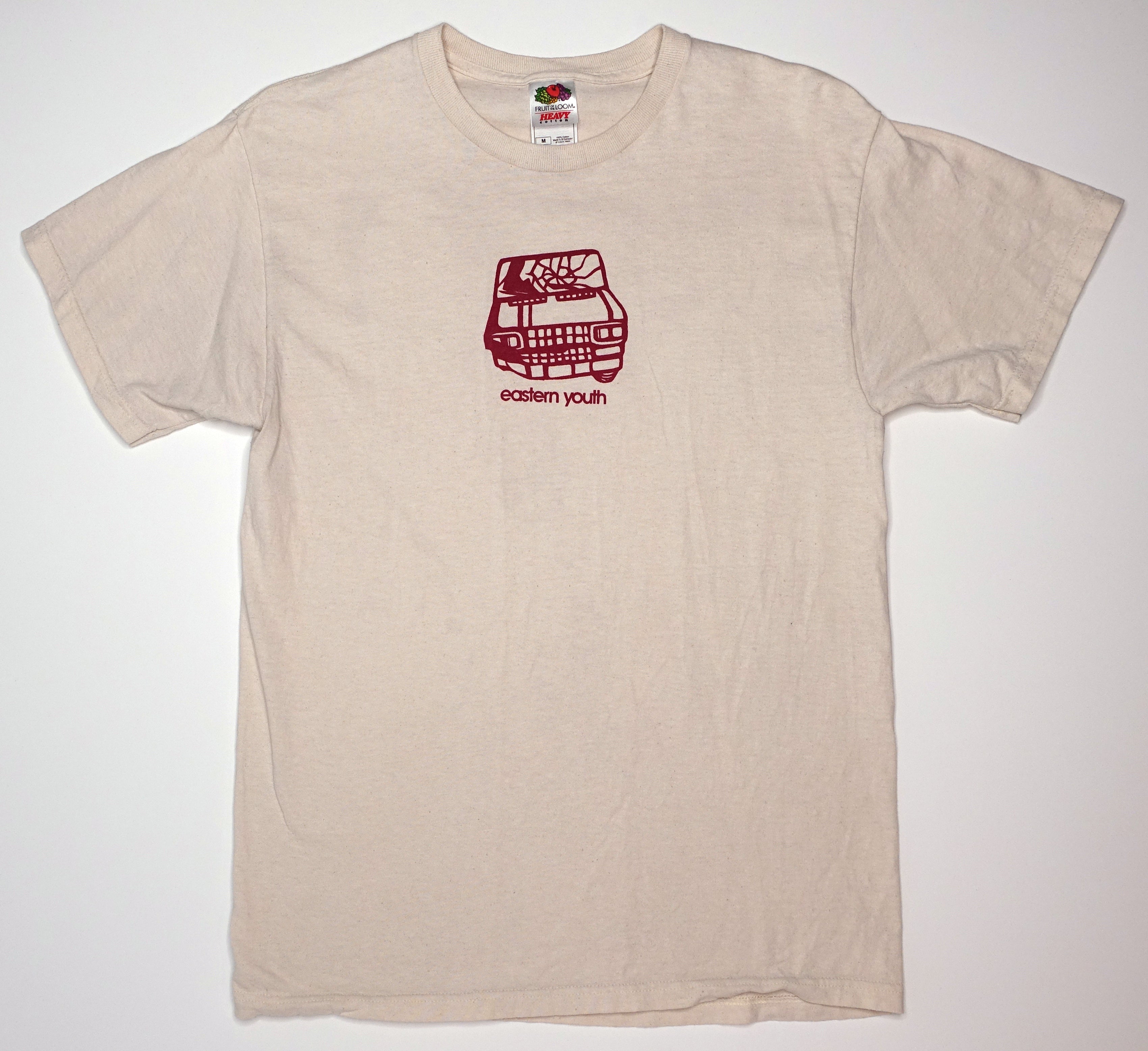 Eastern Youth - Crashed Car Tour Shirt Size Medium