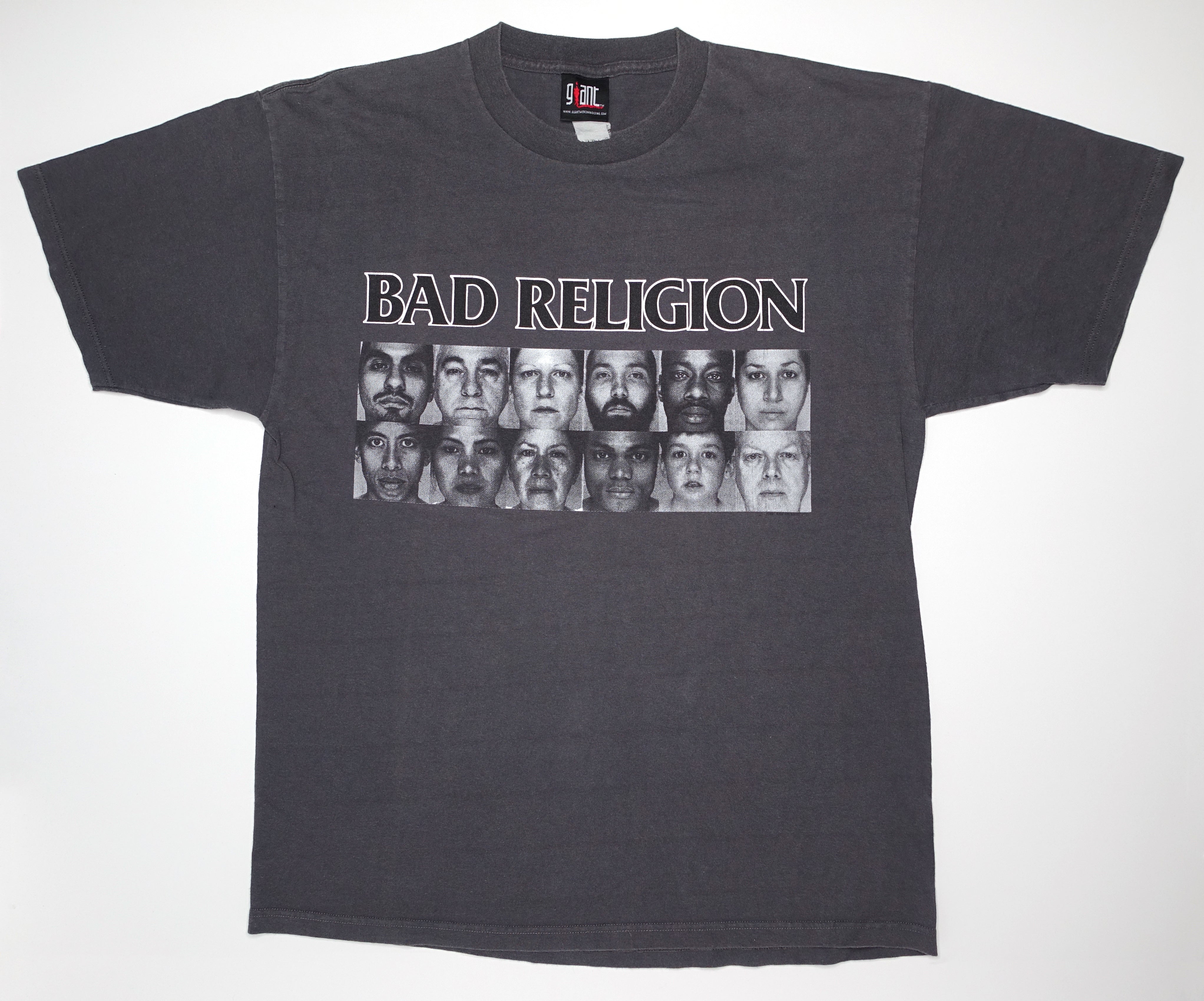 Bad Religion - Grey Race 1996 Tour Shirt Size XL