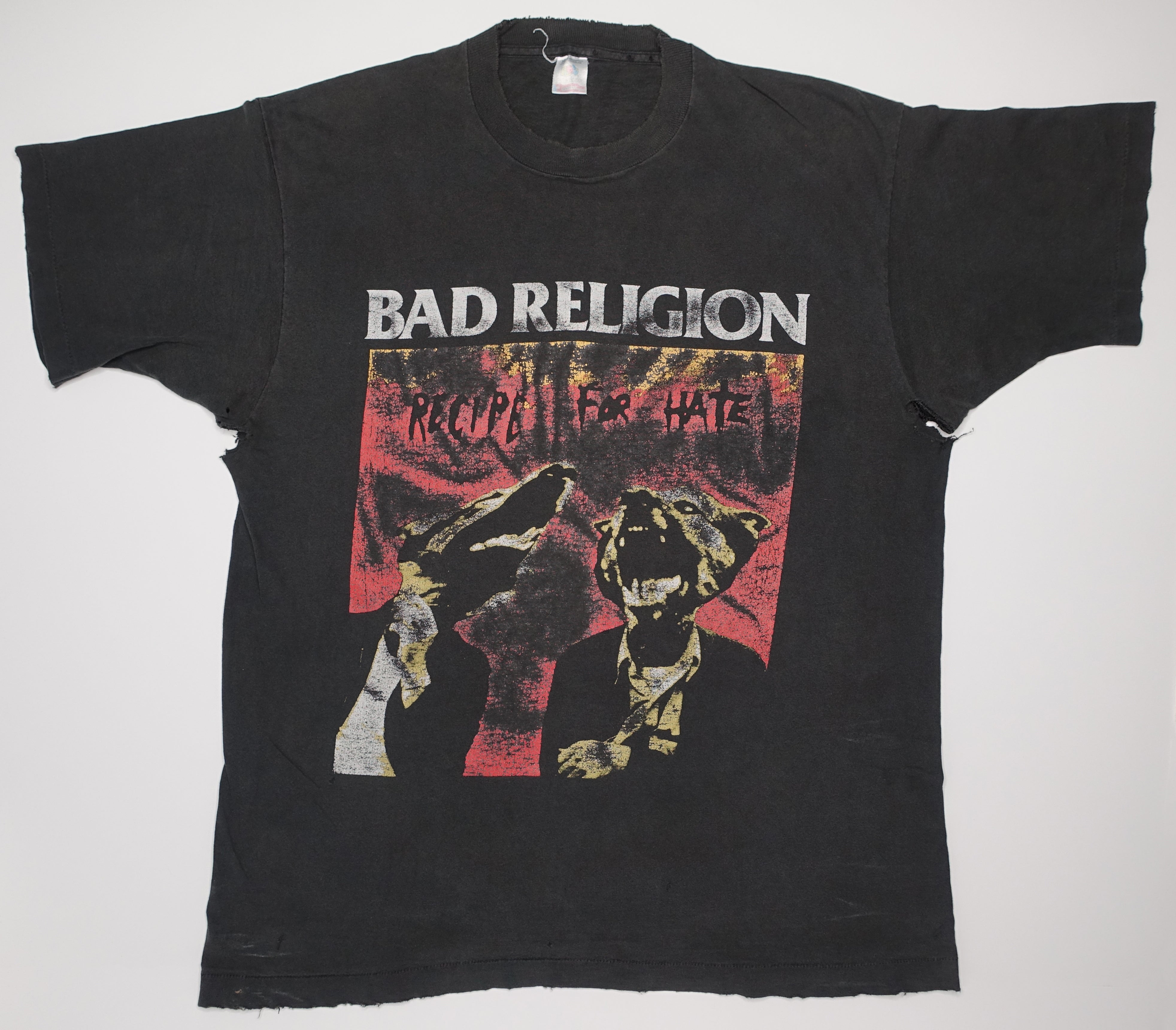 Bad Religion - Recipe For Hate 1993 North American Tour Shirt Size XL