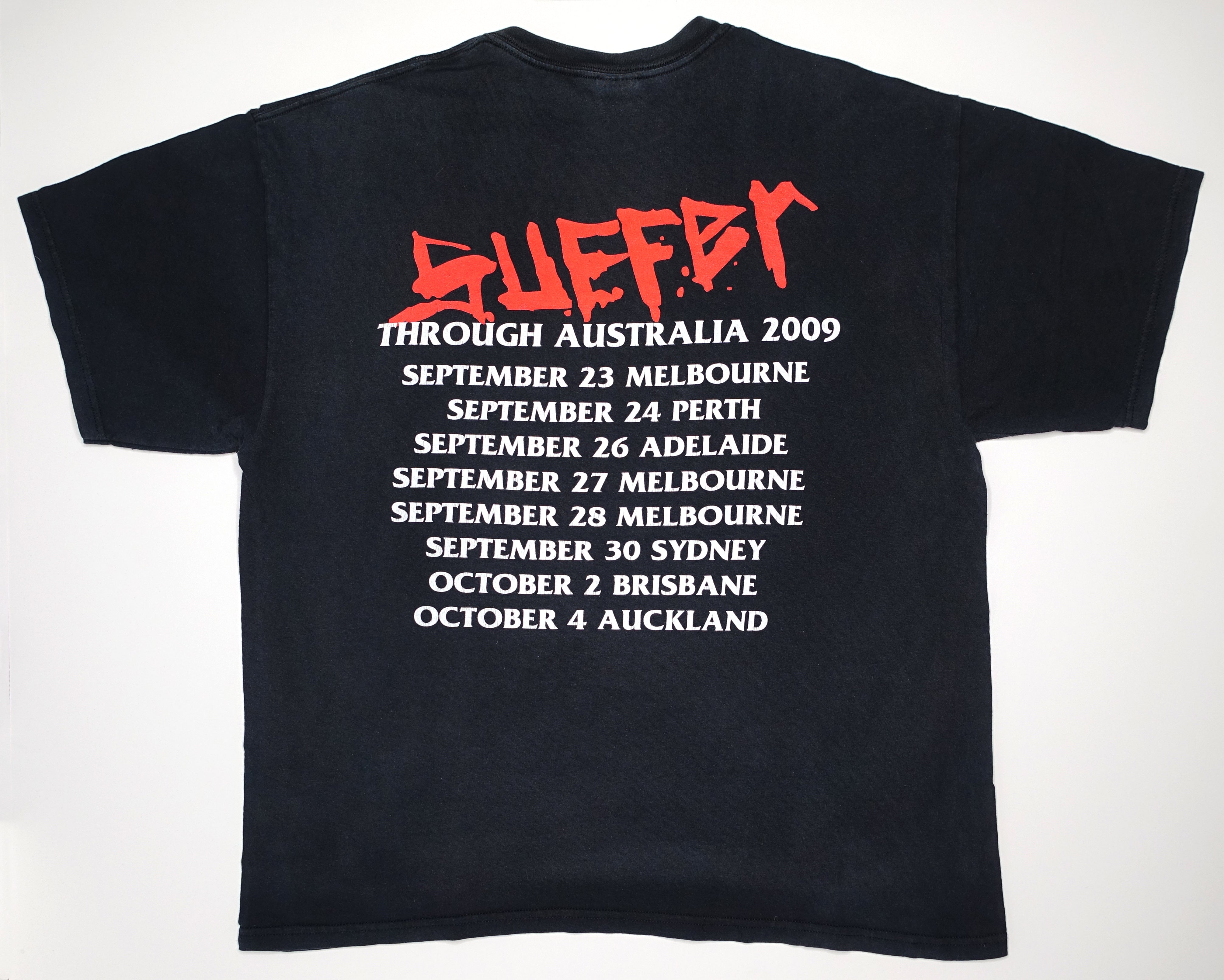 Bad Religion - Suffer Through Australia 2009 Tour Shirt Size XL