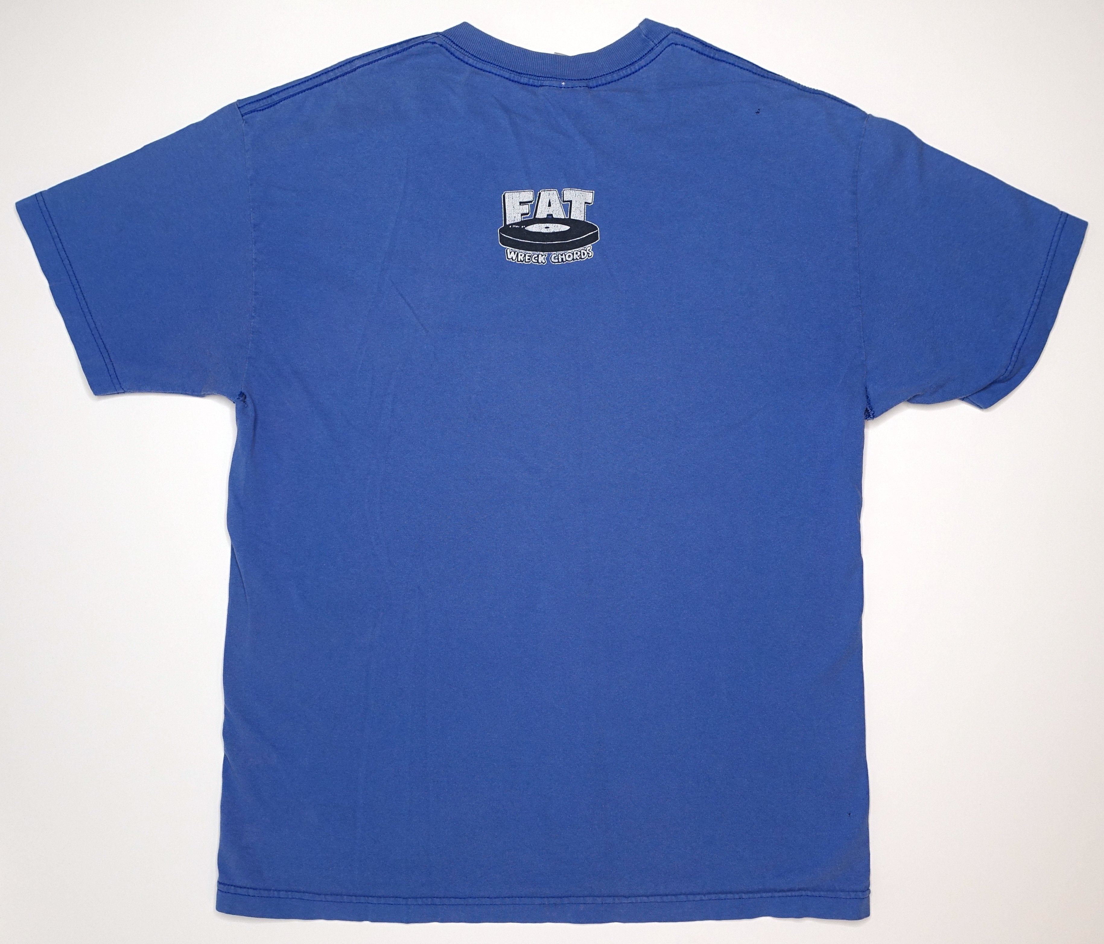 Lawrence Arms – Apathy And Exhaustion 2002 Tour Shirt Size Large