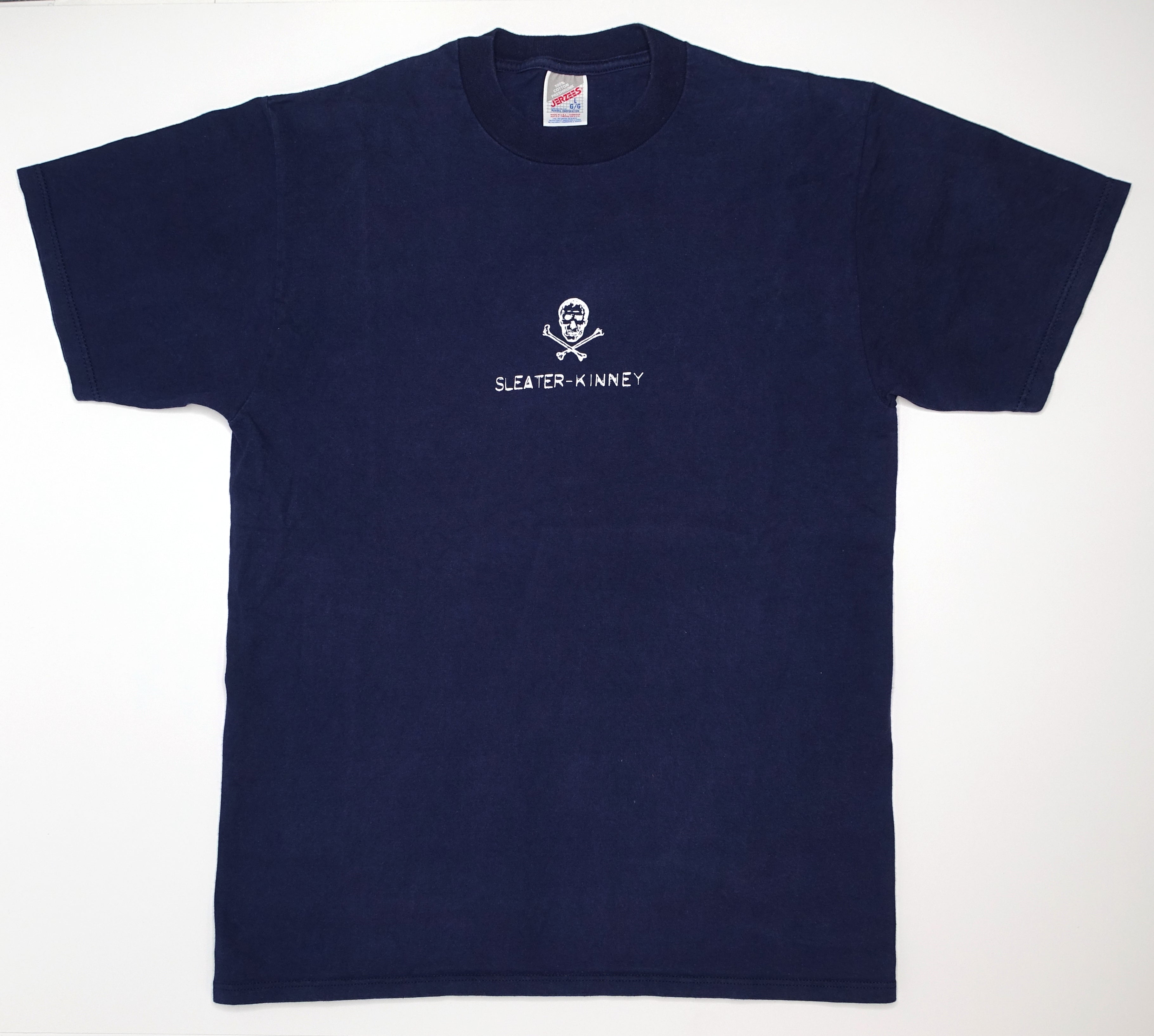 Sleater Kinney - Skull & Crossbones Tour Shirt Size Large