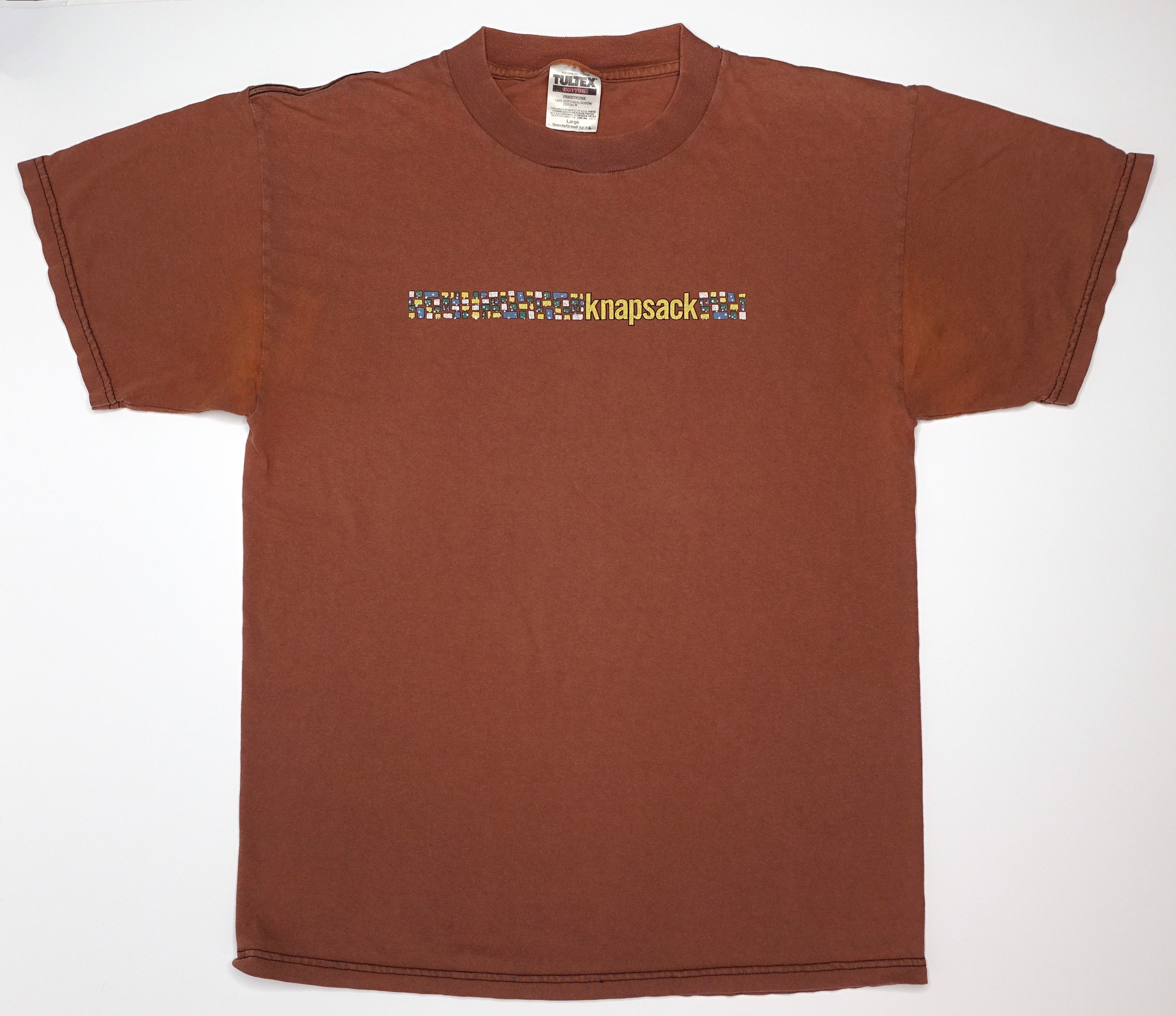 Knapsack - This Conversation Is Ending Starting Right Now 1998 Tour Shirt Size Large