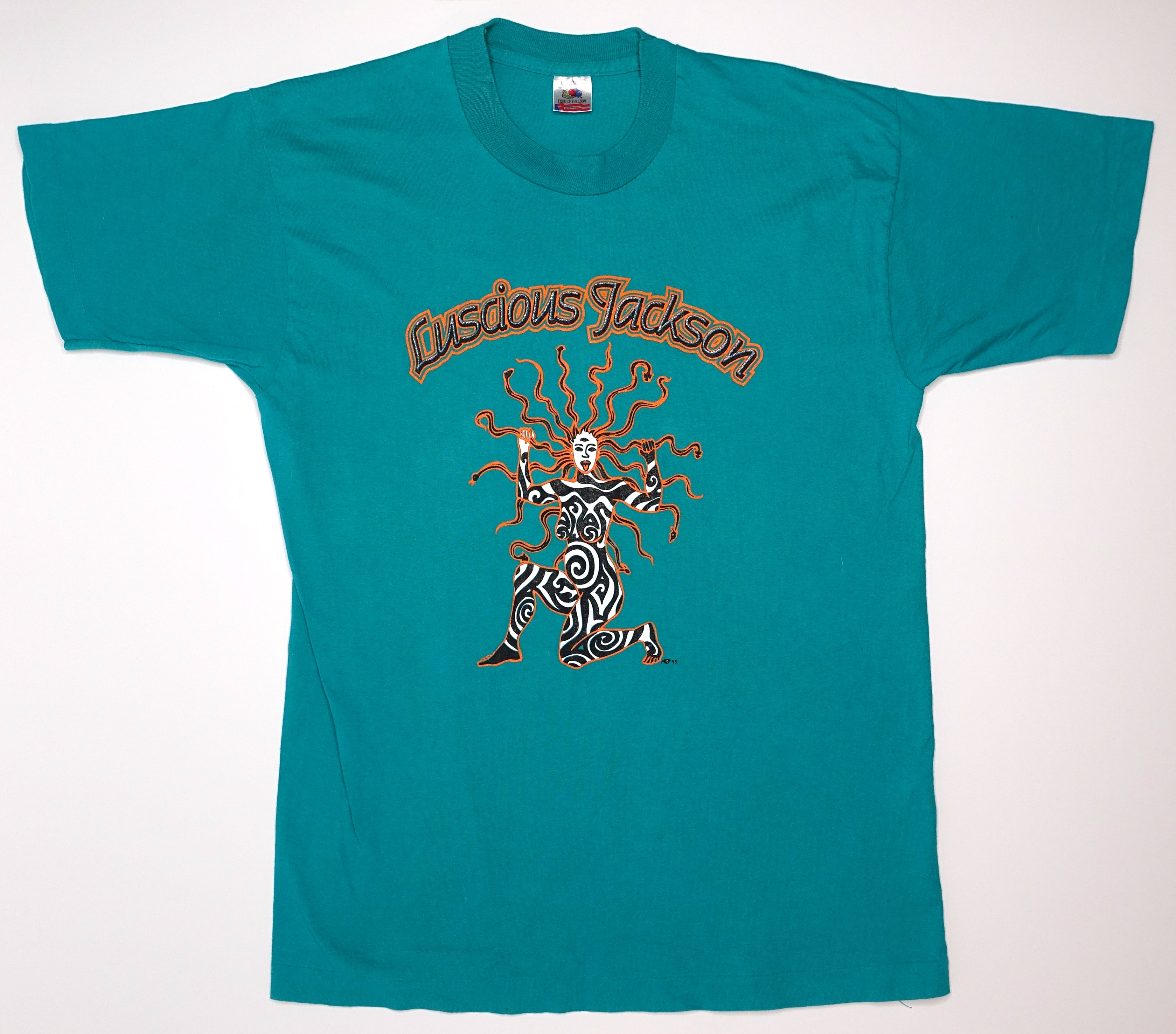 Luscious Jackson - Medusa 1995 Tour W/ REM Shirt Size Large