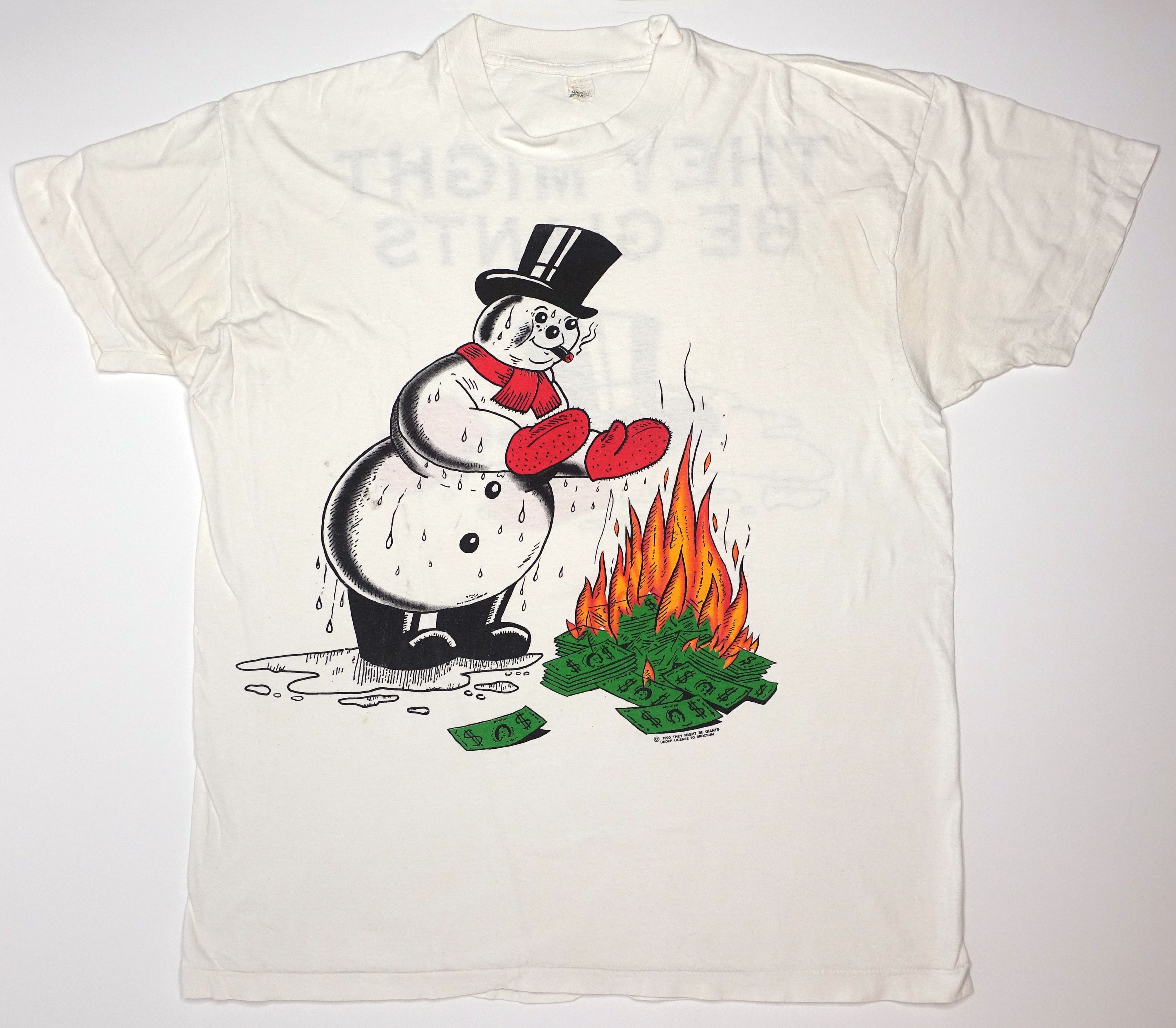 They Might Be Giants - Don't Let's Start / Flood 1992 Tour Shirt Size XL
