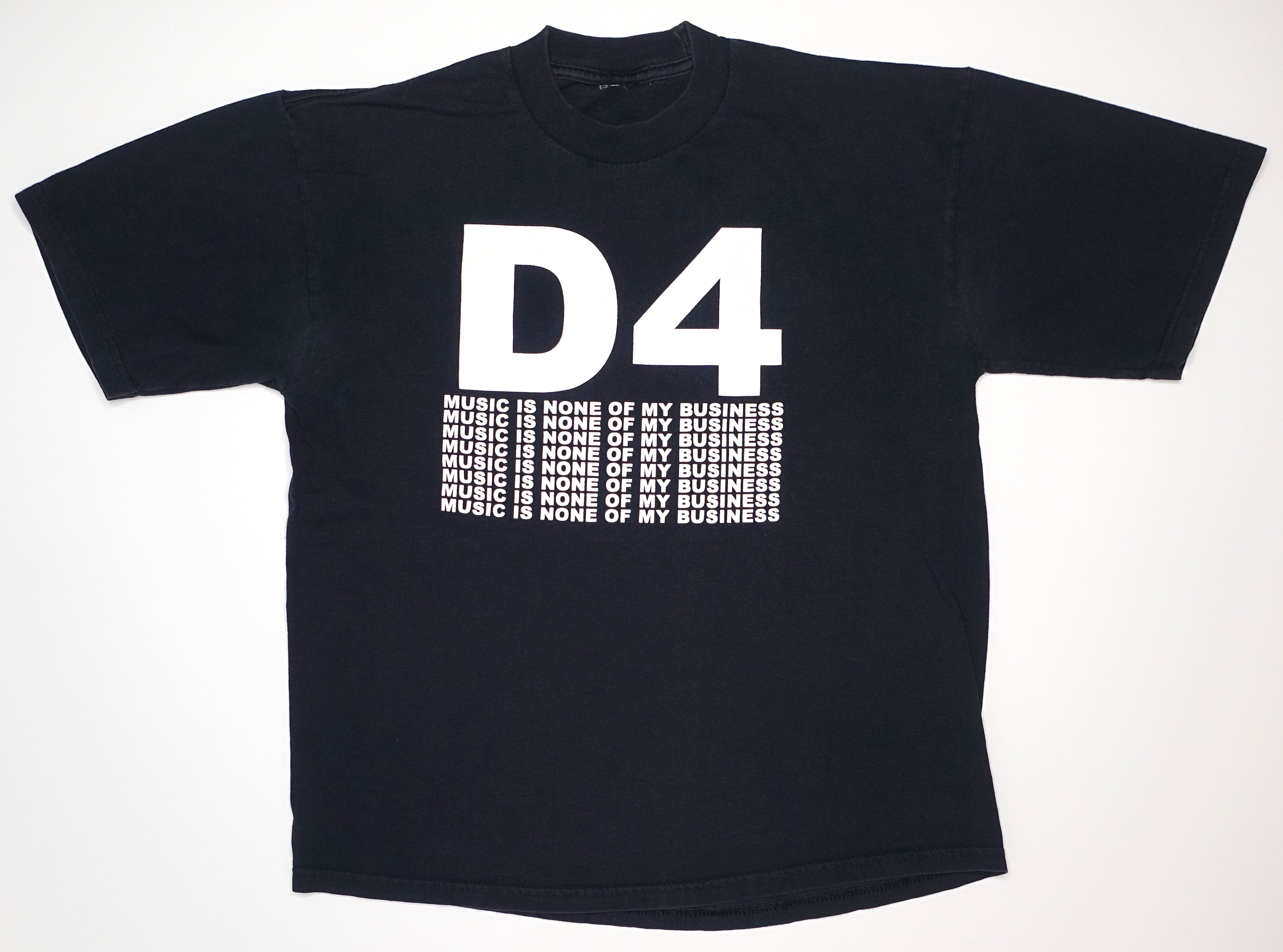 Dillinger Four – Music Is None Of My Business 90's Tour Shirt Size Medium