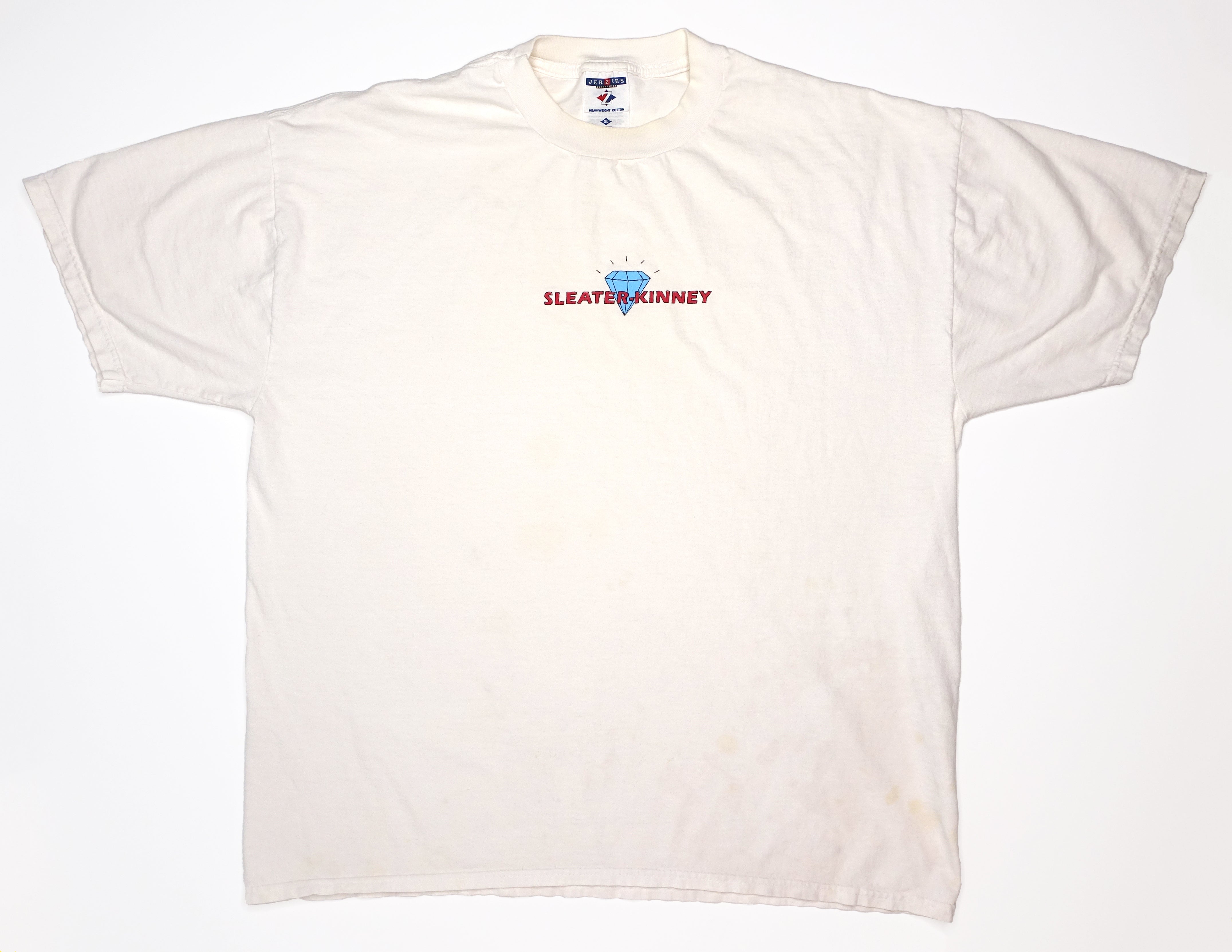 Sleater Kinney - Diamond 90's Tour Shirt Size XL