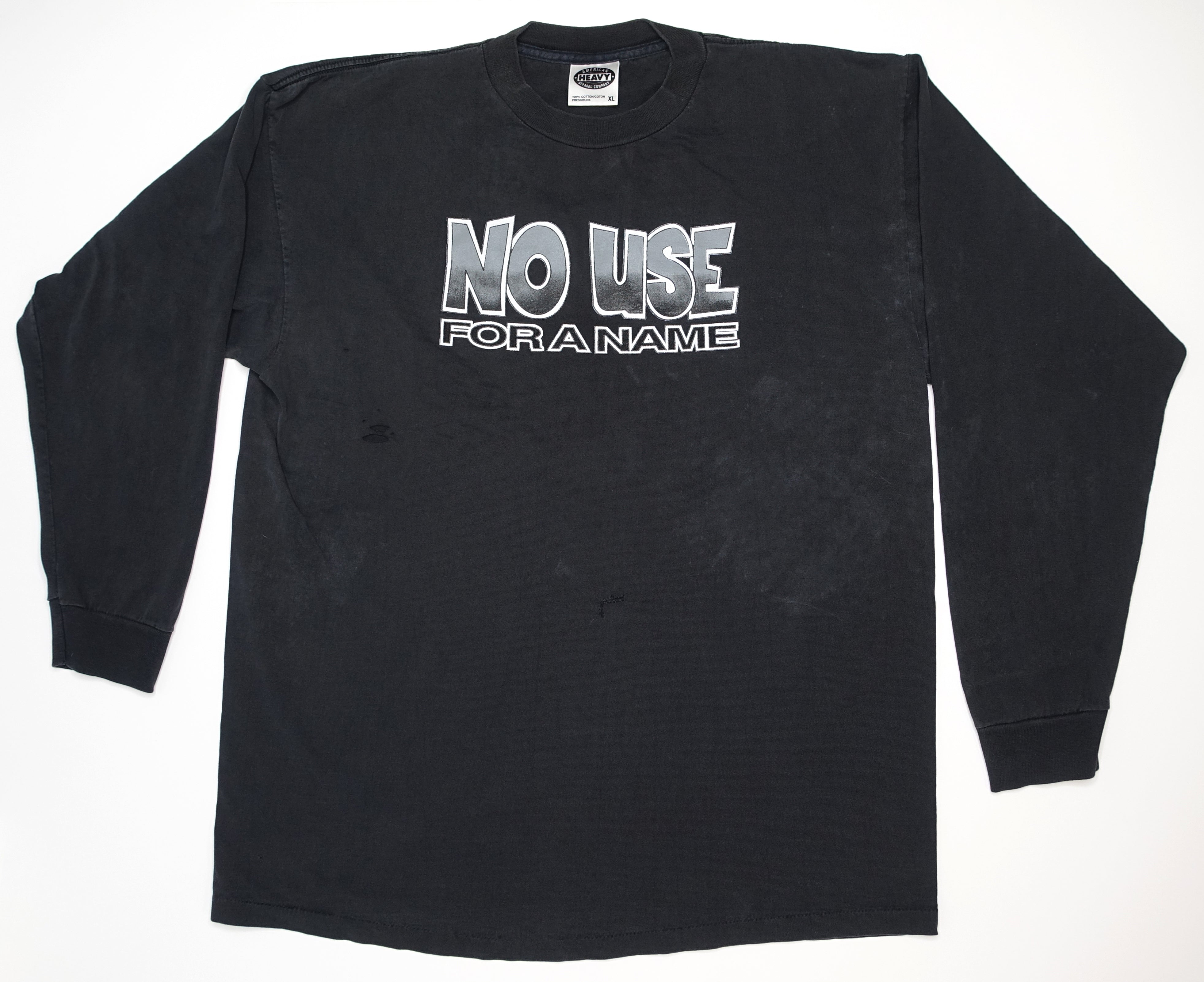 No Use For A Name – ¡Leche Con Carne El Tour! 1995 Long Sleeve Shirt Size XL