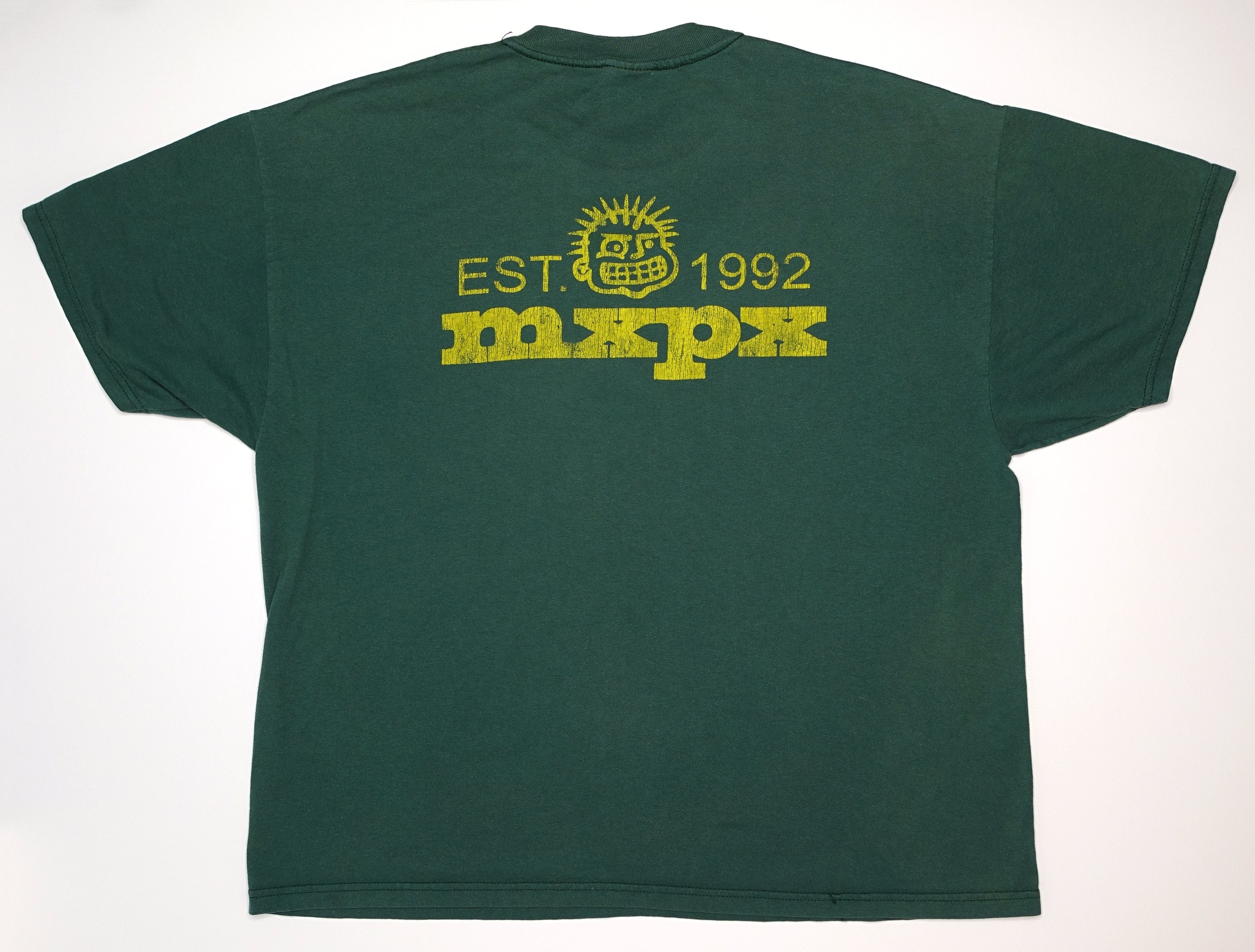 MxPx – Authentic Left Coast Punk Tour Shirt Size XL