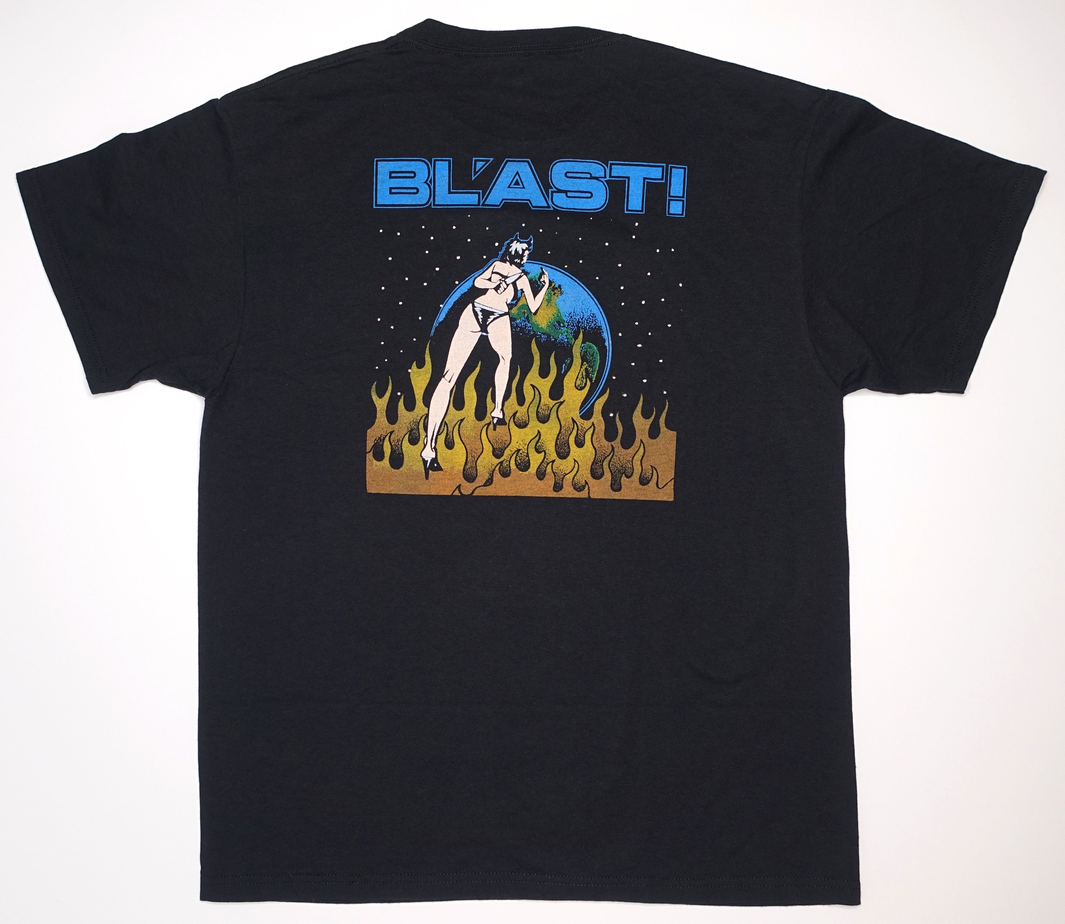 Bl'ast! – Take the Manic Ride (Bootleg) Shirt Size Large