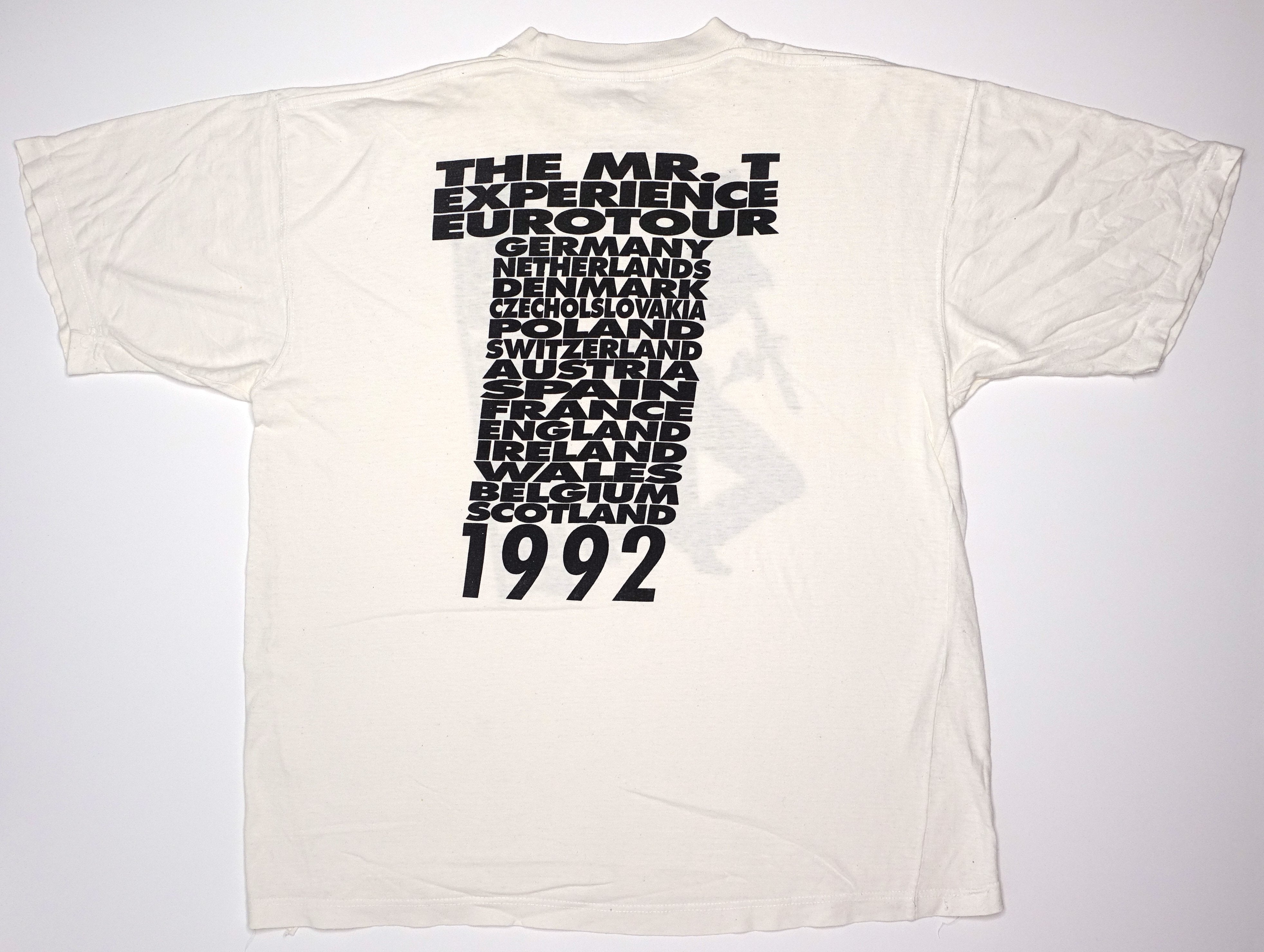 Mr. T Experience – Milk Milk Lemonade 1992 Euro Tour Shirt Size XL