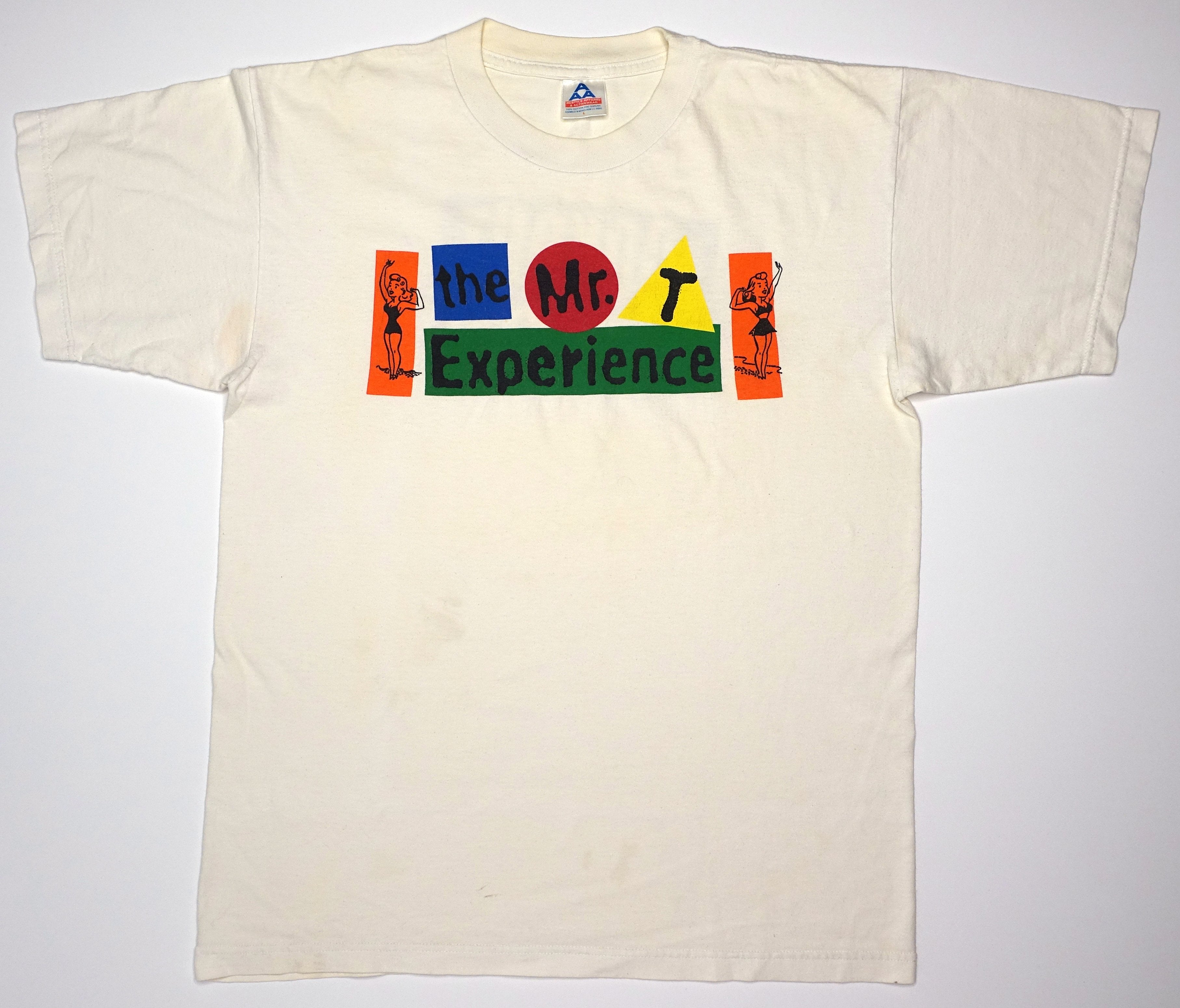 Mr. T Experience – Colored Shapes 90's Tour Shirt Size Large