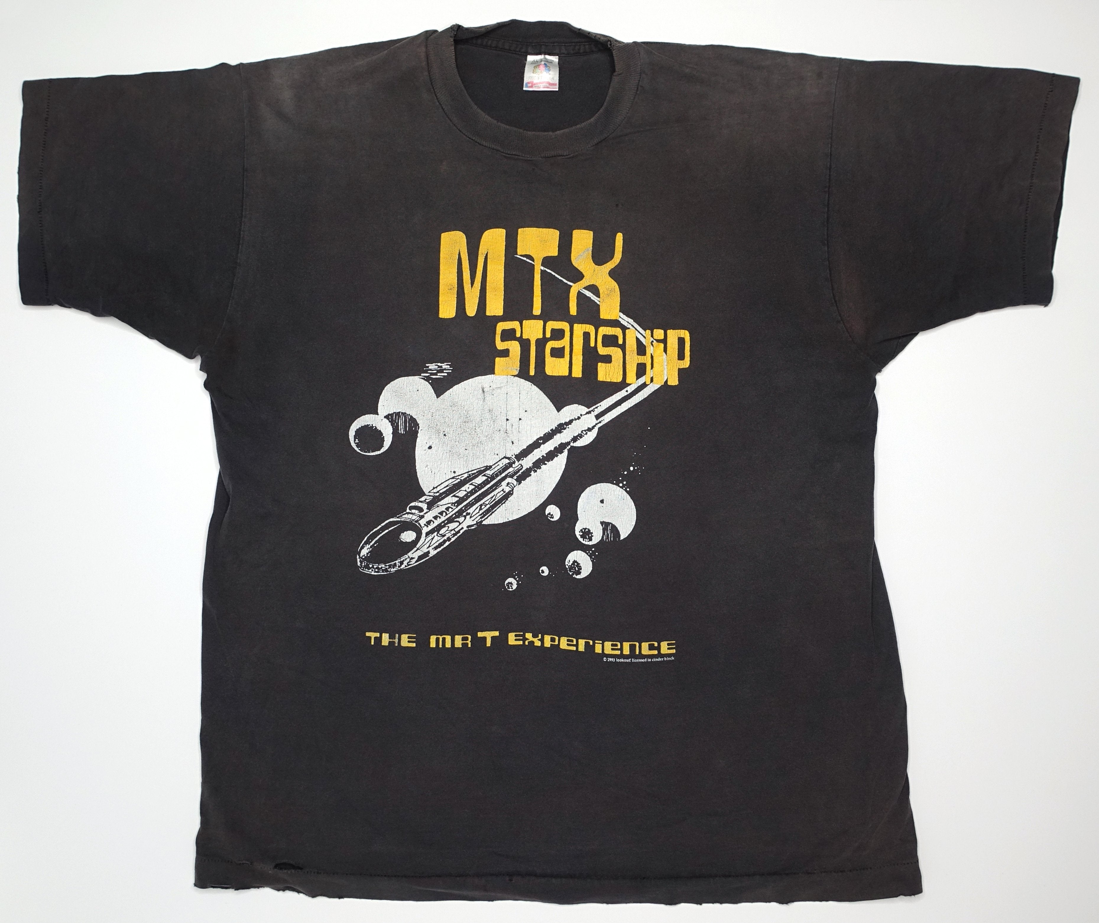 Mr. T Experience – MTX Starship Tour 1993 Shirt Size XL