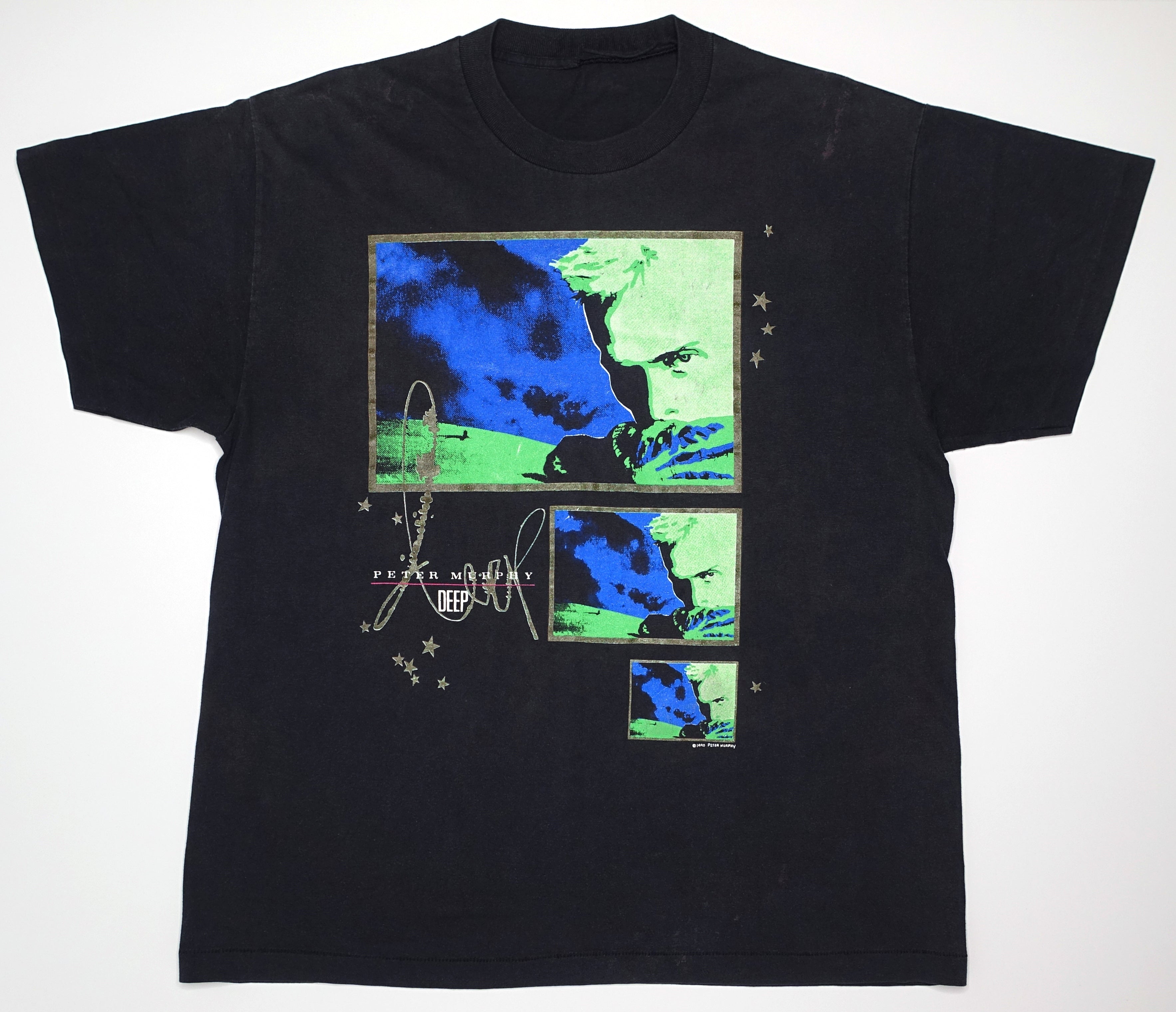 Peter Murphy - Deep 1989 US Tour Shirt Size XL