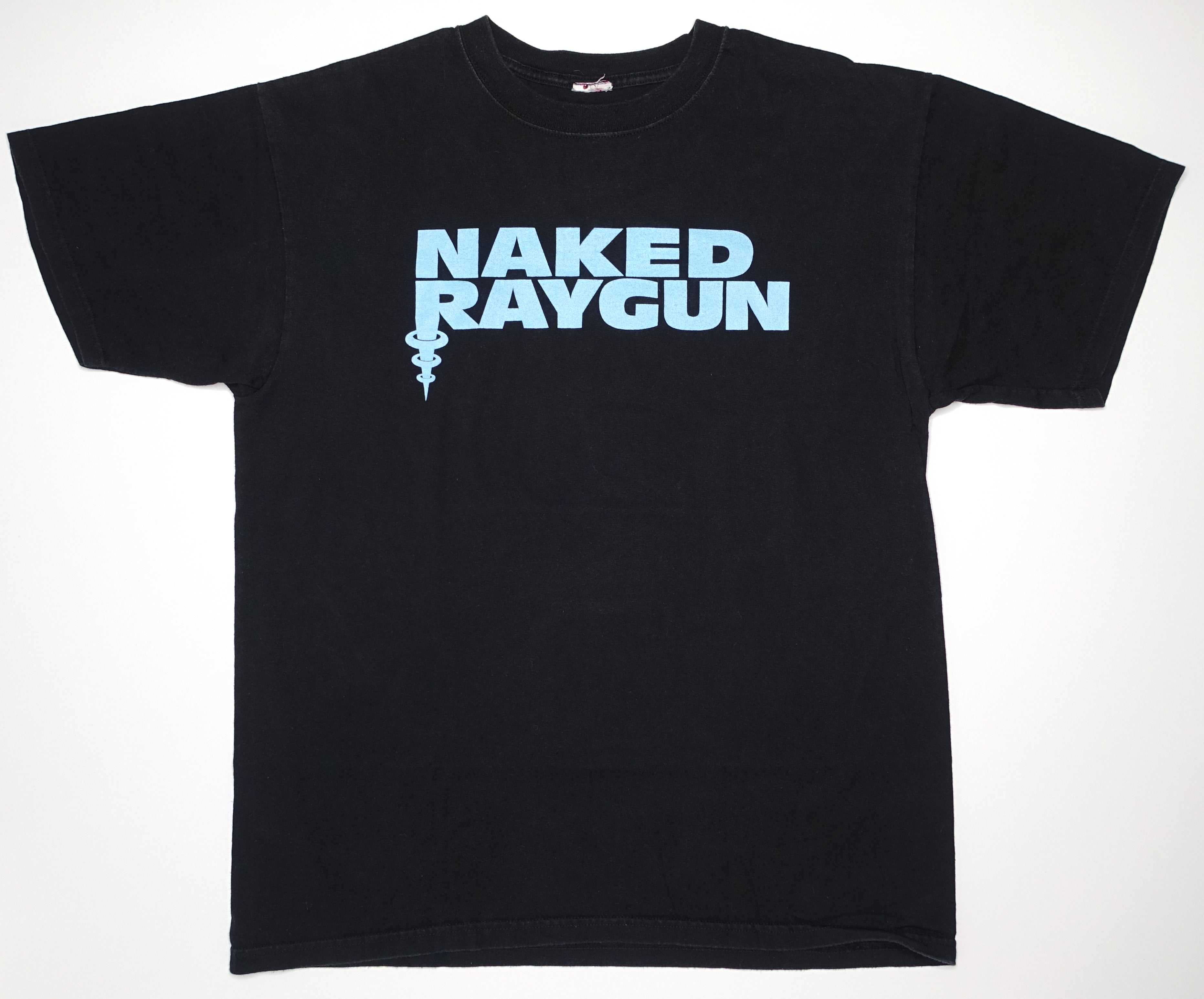 Naked Raygun – Blue Logo 00's Shirt Size Large