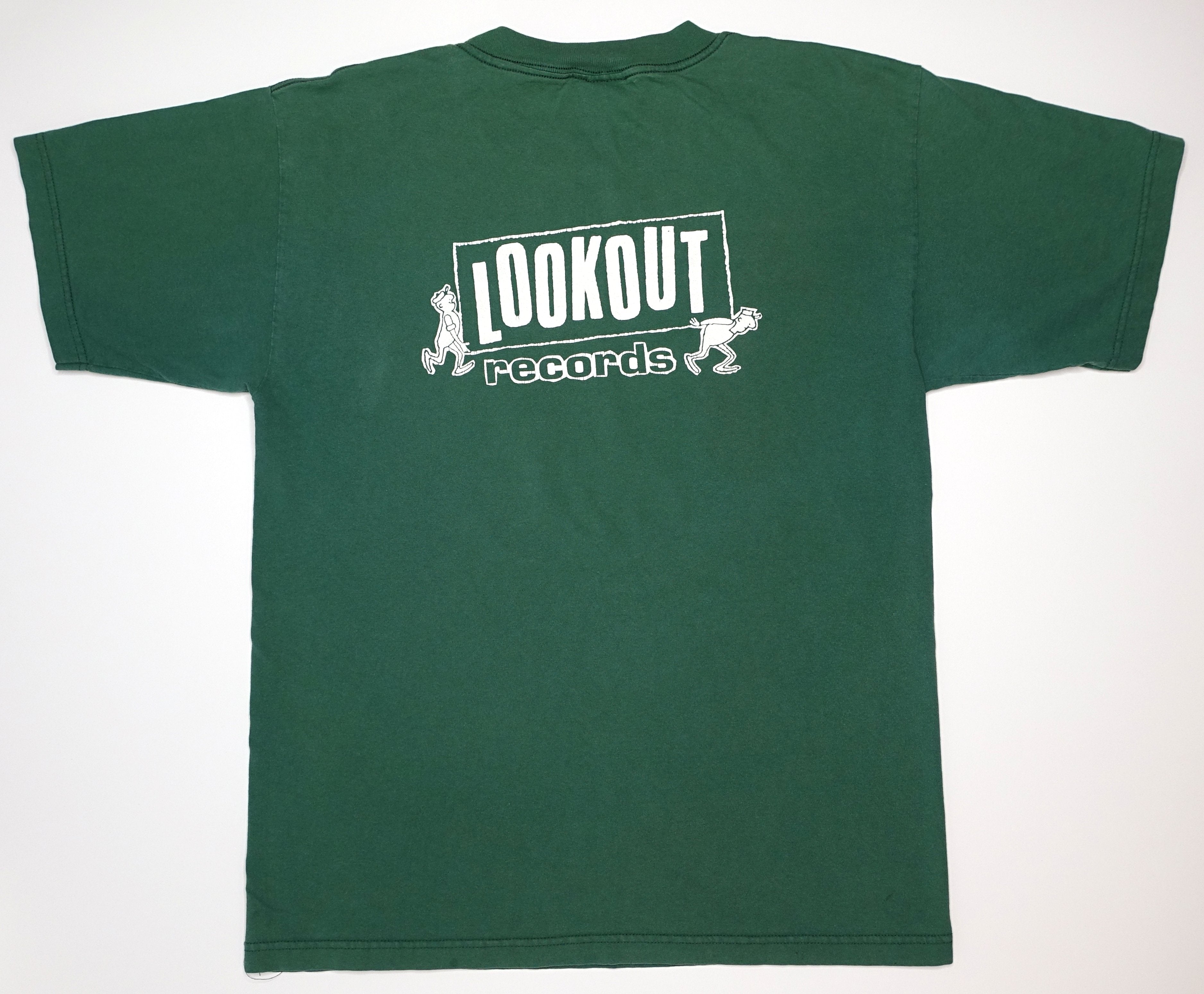 Mr. T Experience – Nein Danke! / Our Bodies Our Selves Tour 90's GREEN Shirt Size Large