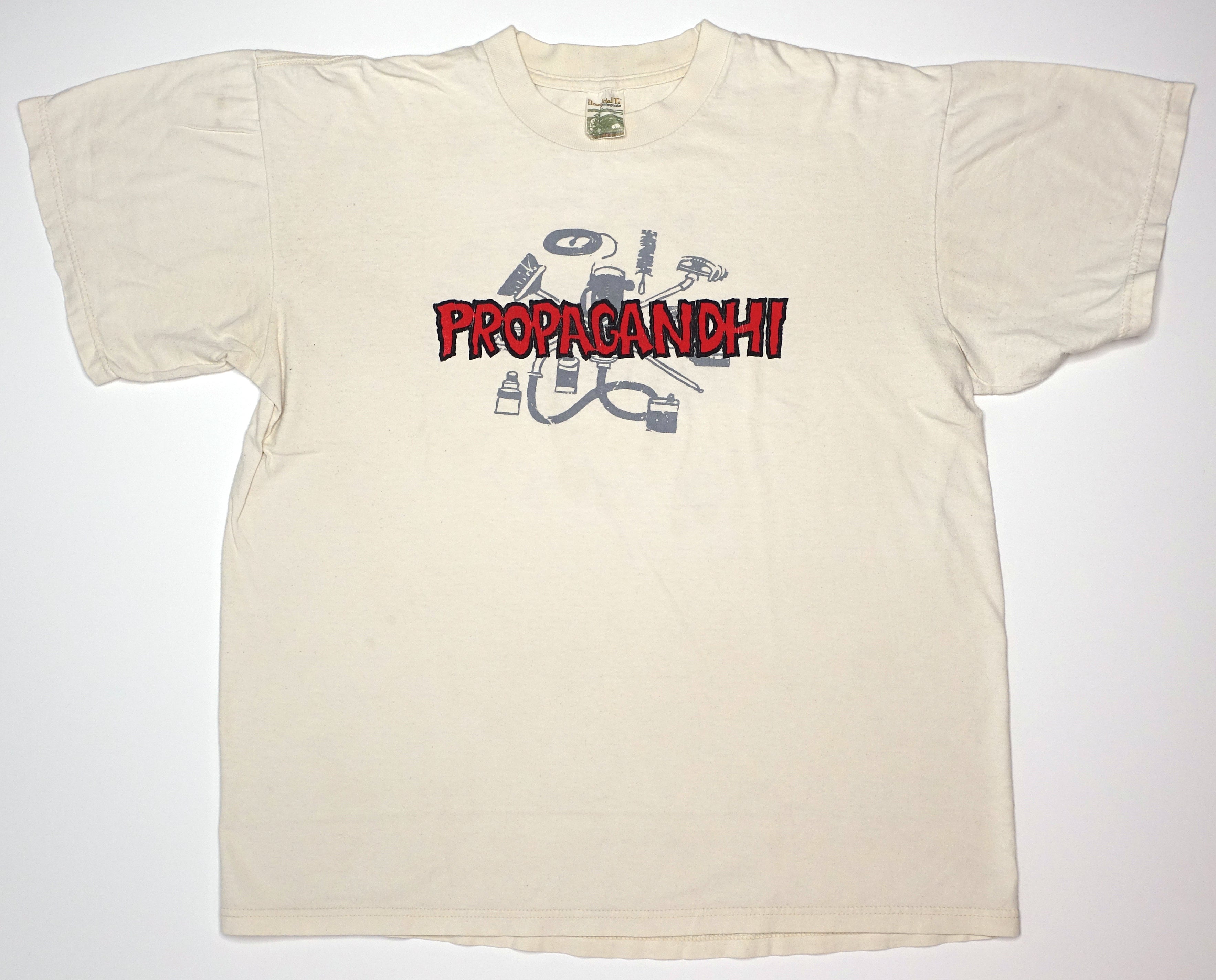 Propagandhi - How To Clean Everything 90's Tour Shirt Size Large