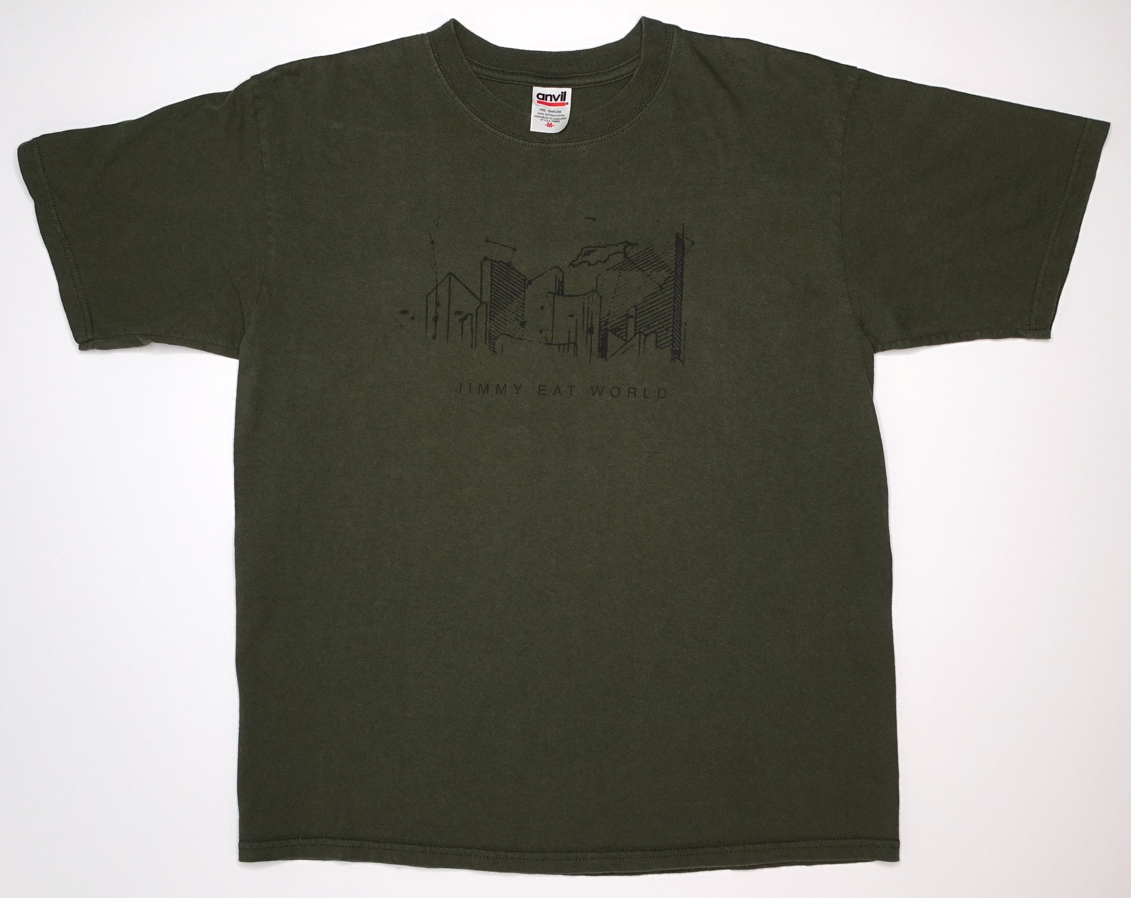 Jimmy Eat World - City Scape Sketch Tour Shirt Size Medium