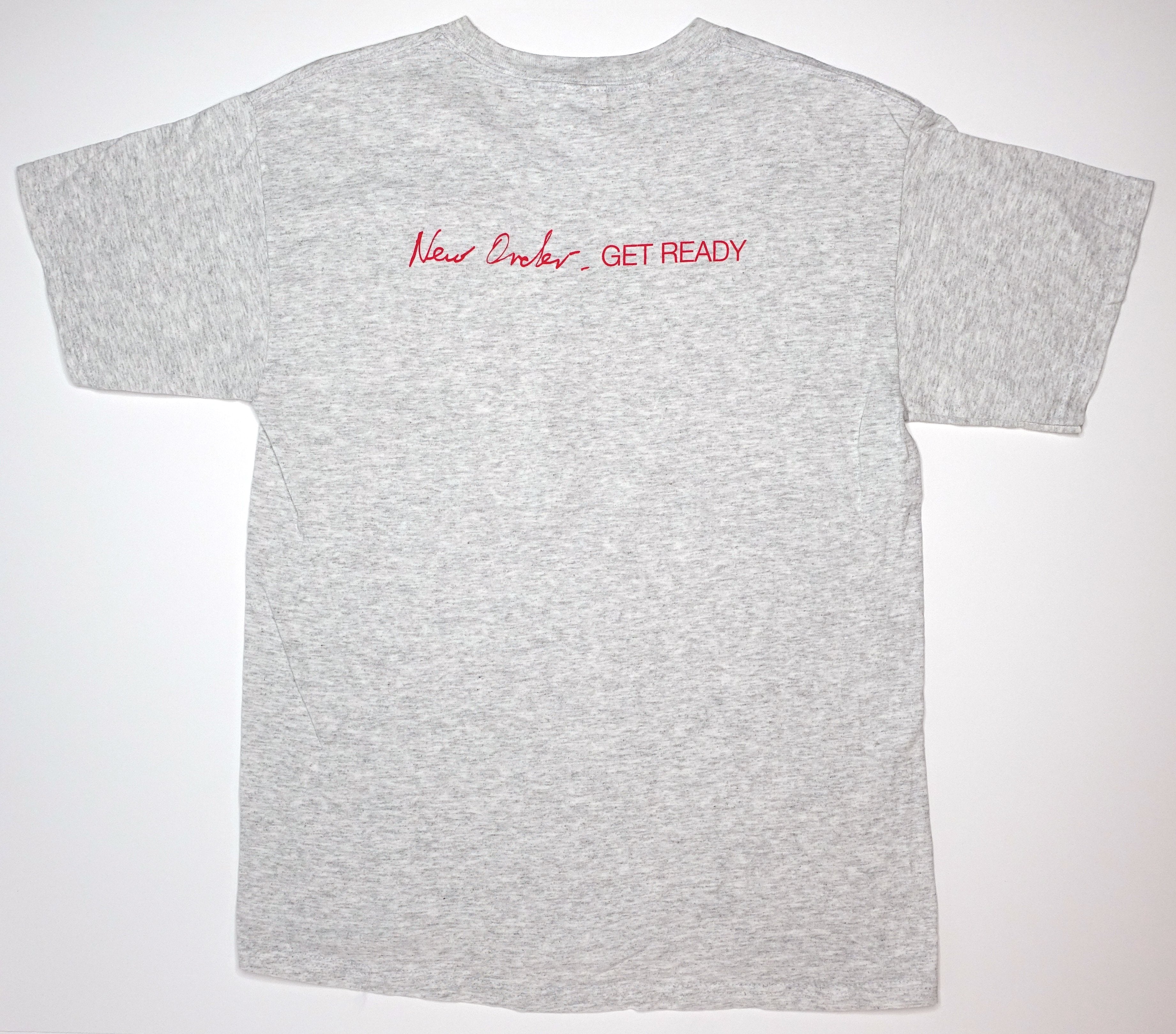 New Order - Get Ready 2001 Tour Shirt Size Large