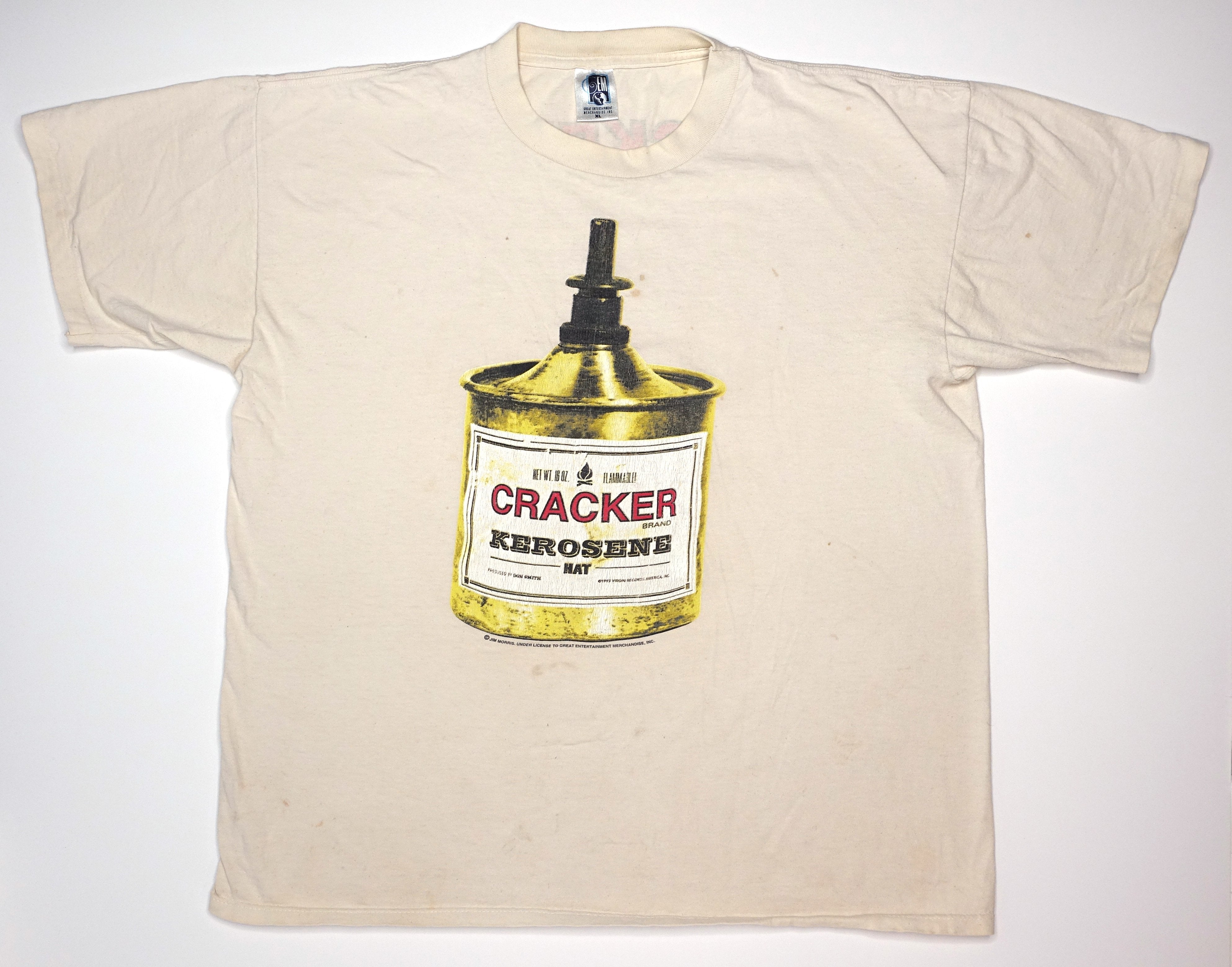 Cracker - Kerosene Hat 1994 USA Tour Shirt Size XL