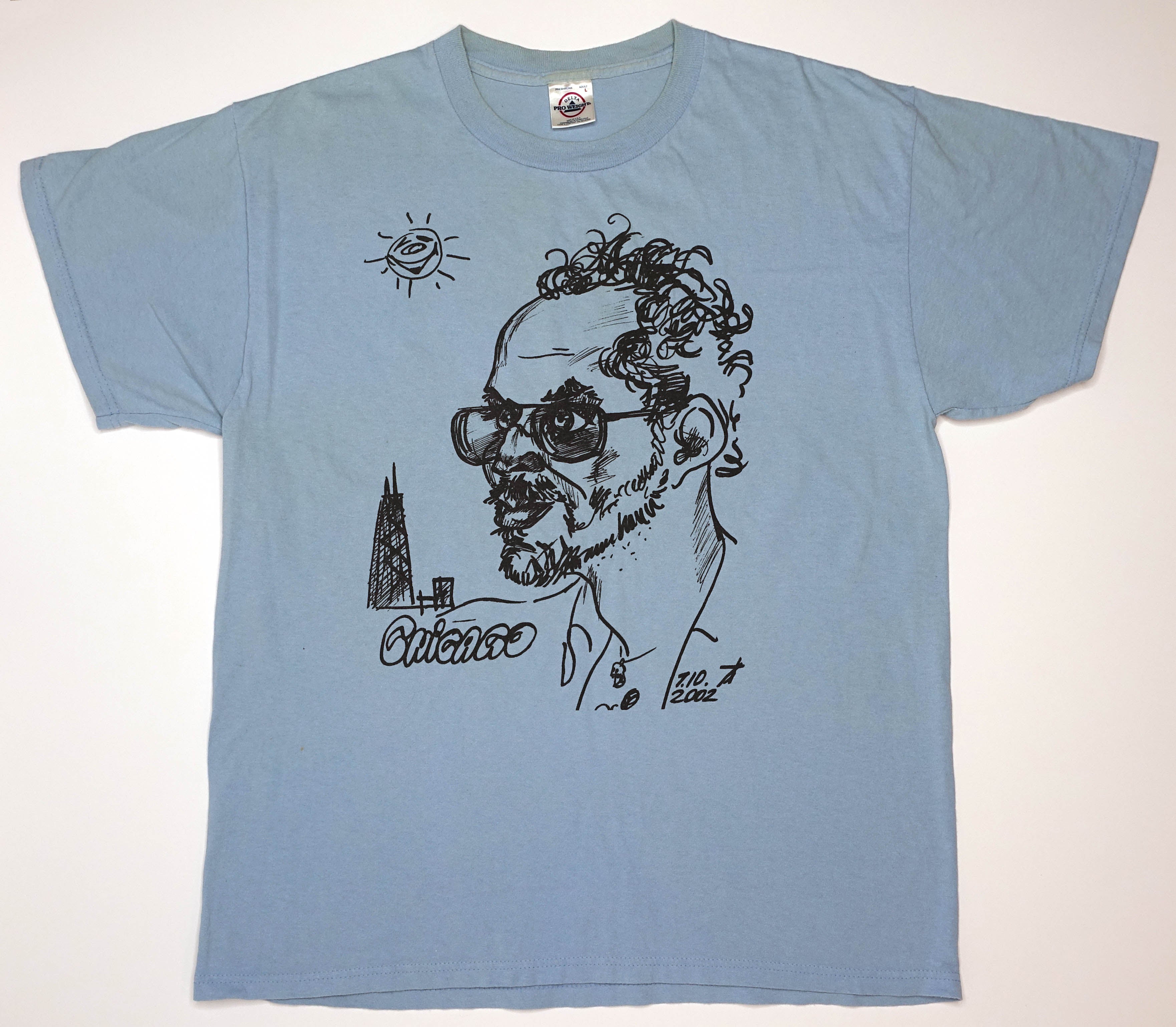 Zwan - I Am Fantasy the Hideout Residency 2002 Tour Shirt Size Large