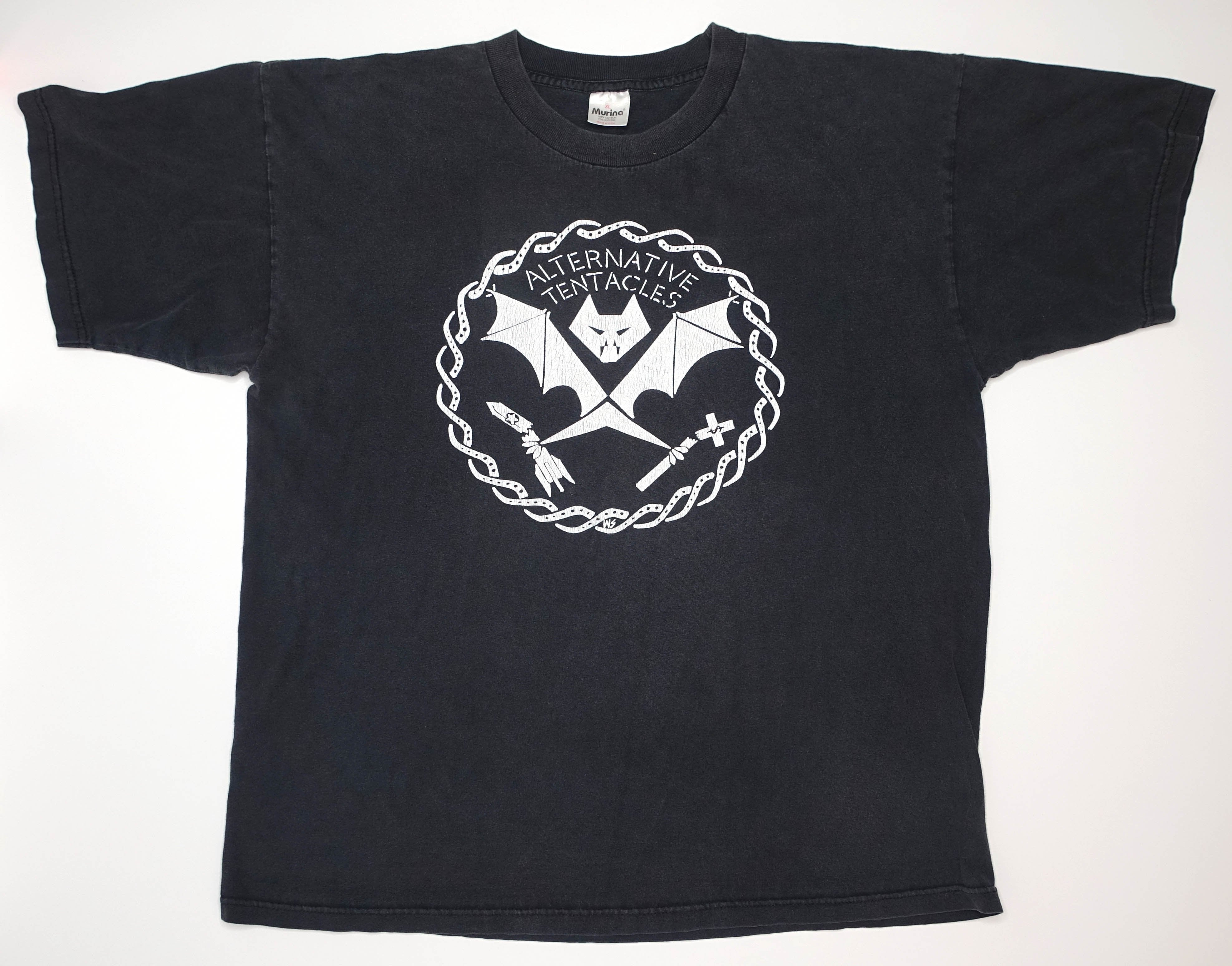 Alternative Tentacles – Winston Smith Bat Logo 90's Shirt Size XL