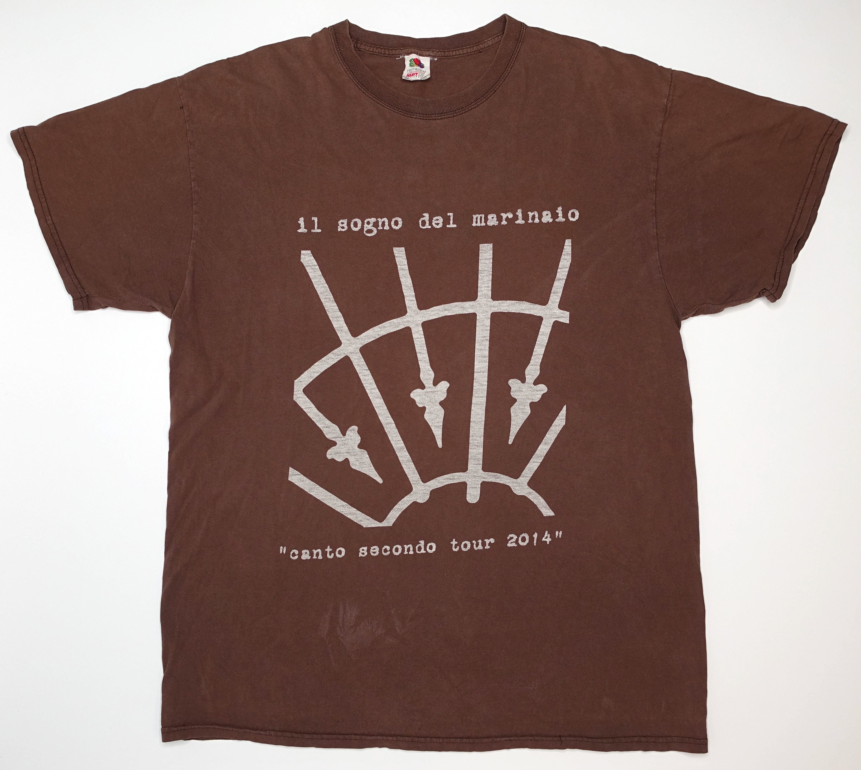 Mike Watt - Il Songo Del Marinaio Tour Shirt Size XL