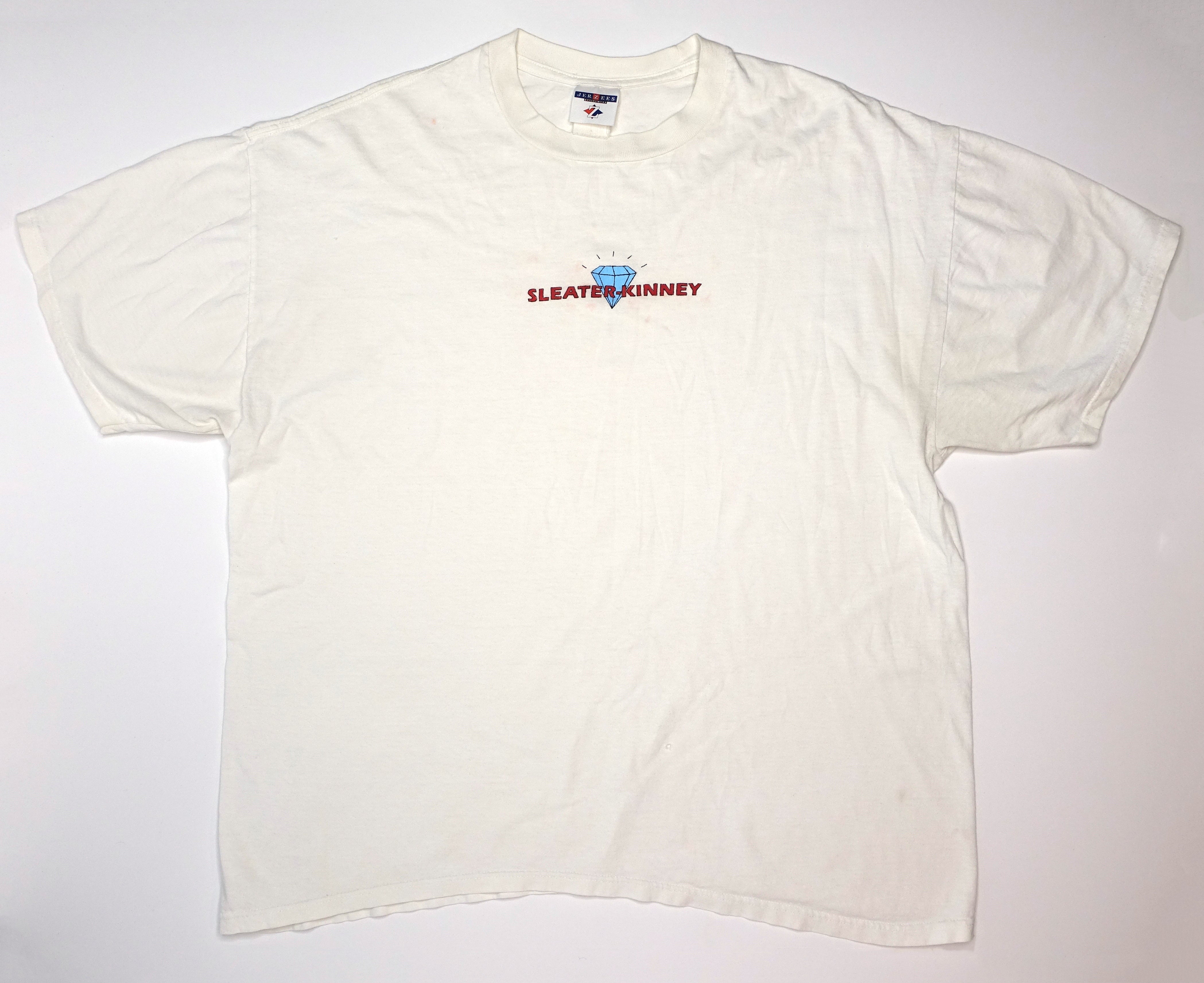 Sleater Kinney - Diamond 90's Tour Shirt Size XL
