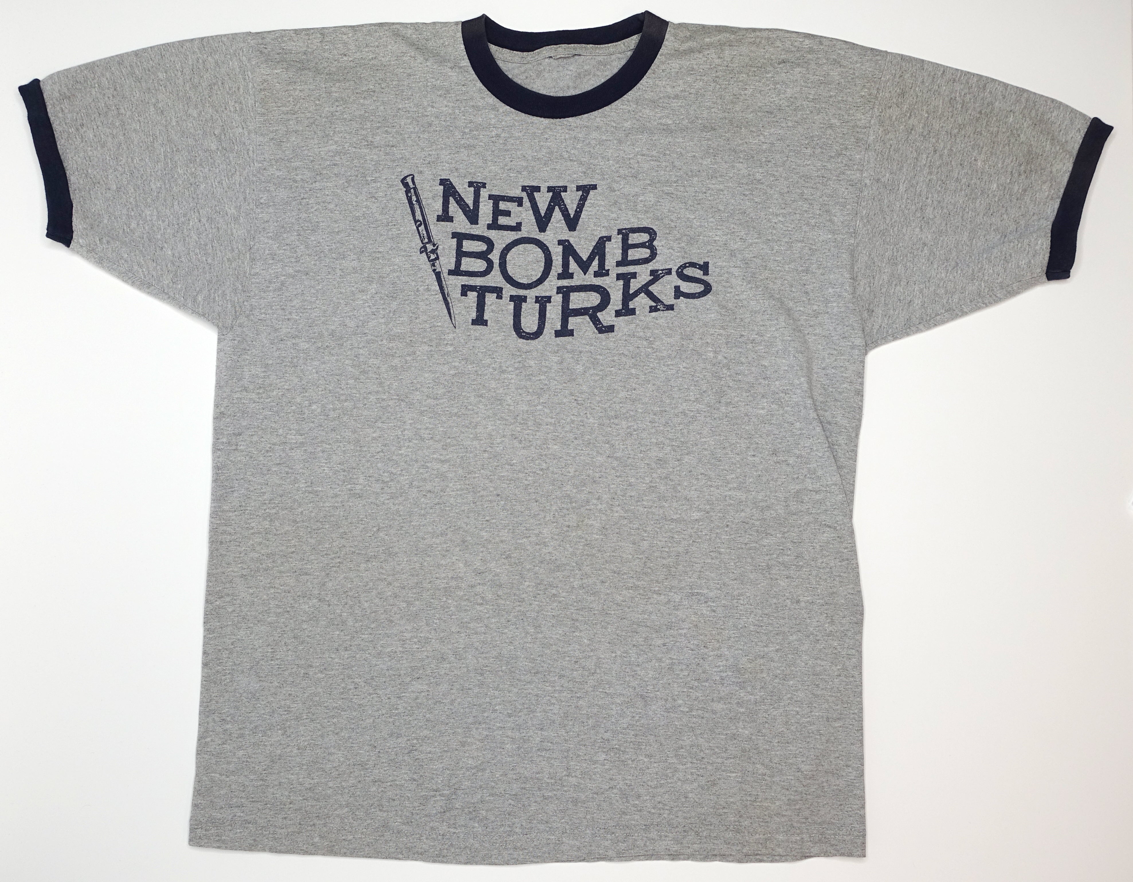 New Bomb Turks - Switchblade 90's Ringer Tour Shirt Size XL