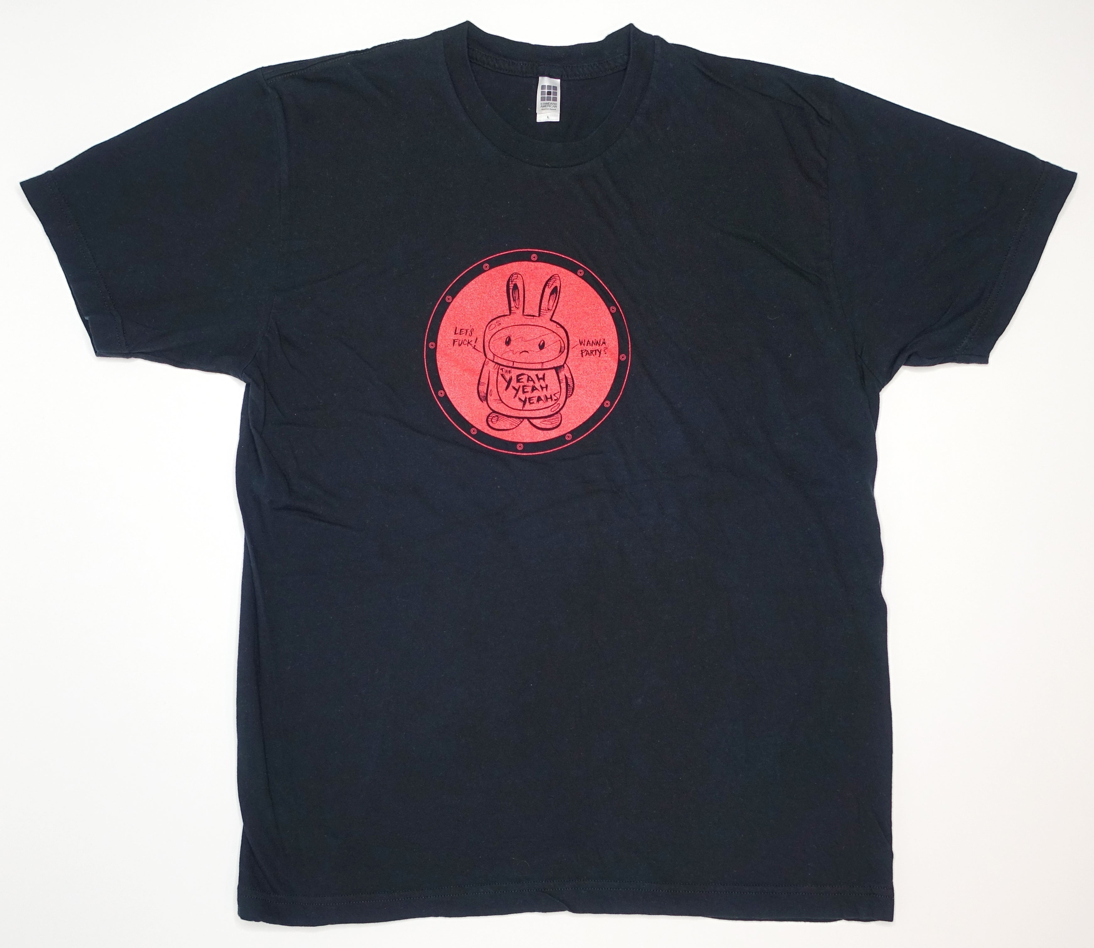 Yeah Yeah Yeahs - Let's Fuck Wanna Party? Tour Shirt Size Large