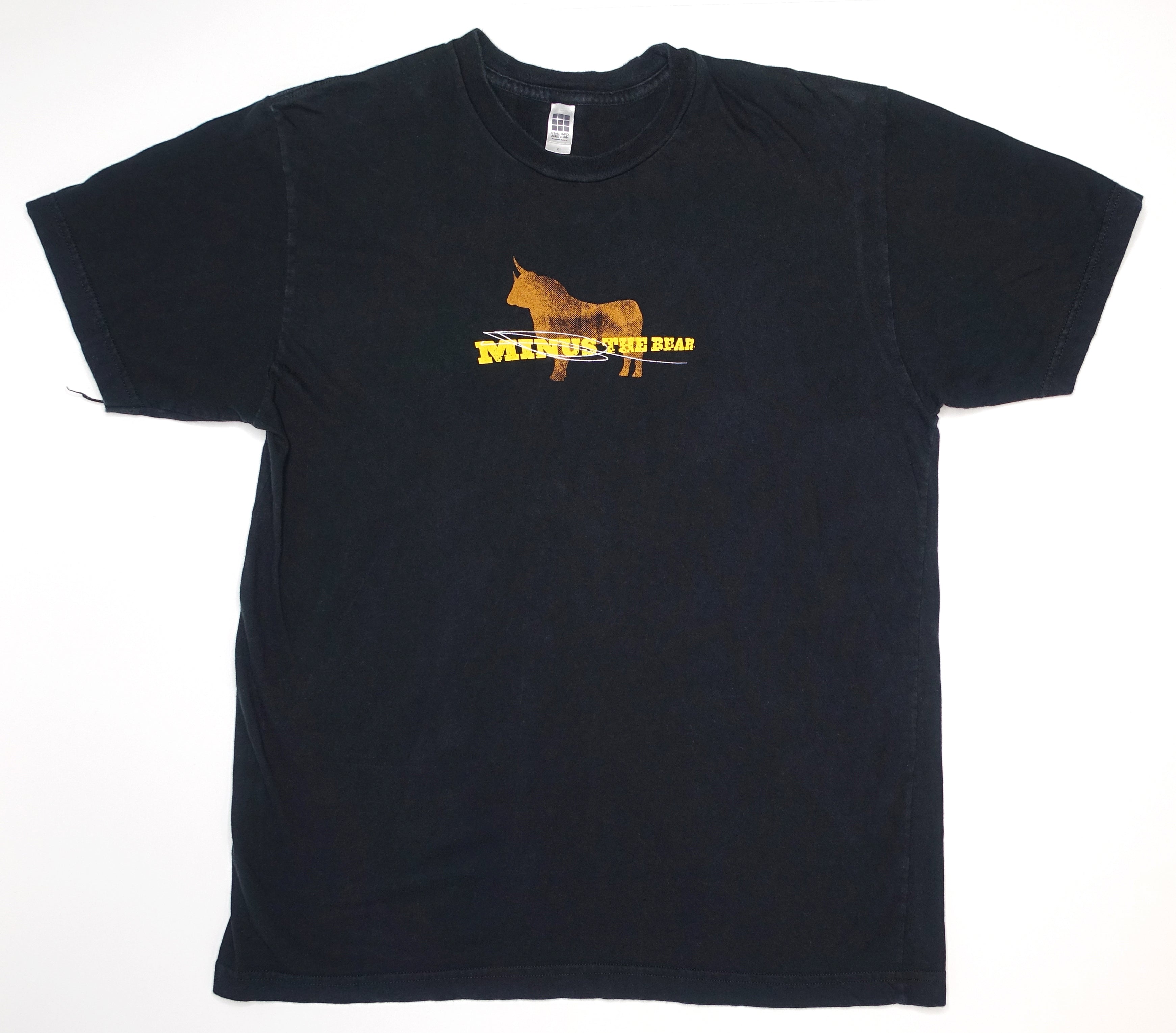 Minus The Bear - Bull Menos El Oso 2005 Tour Shirt Size Large