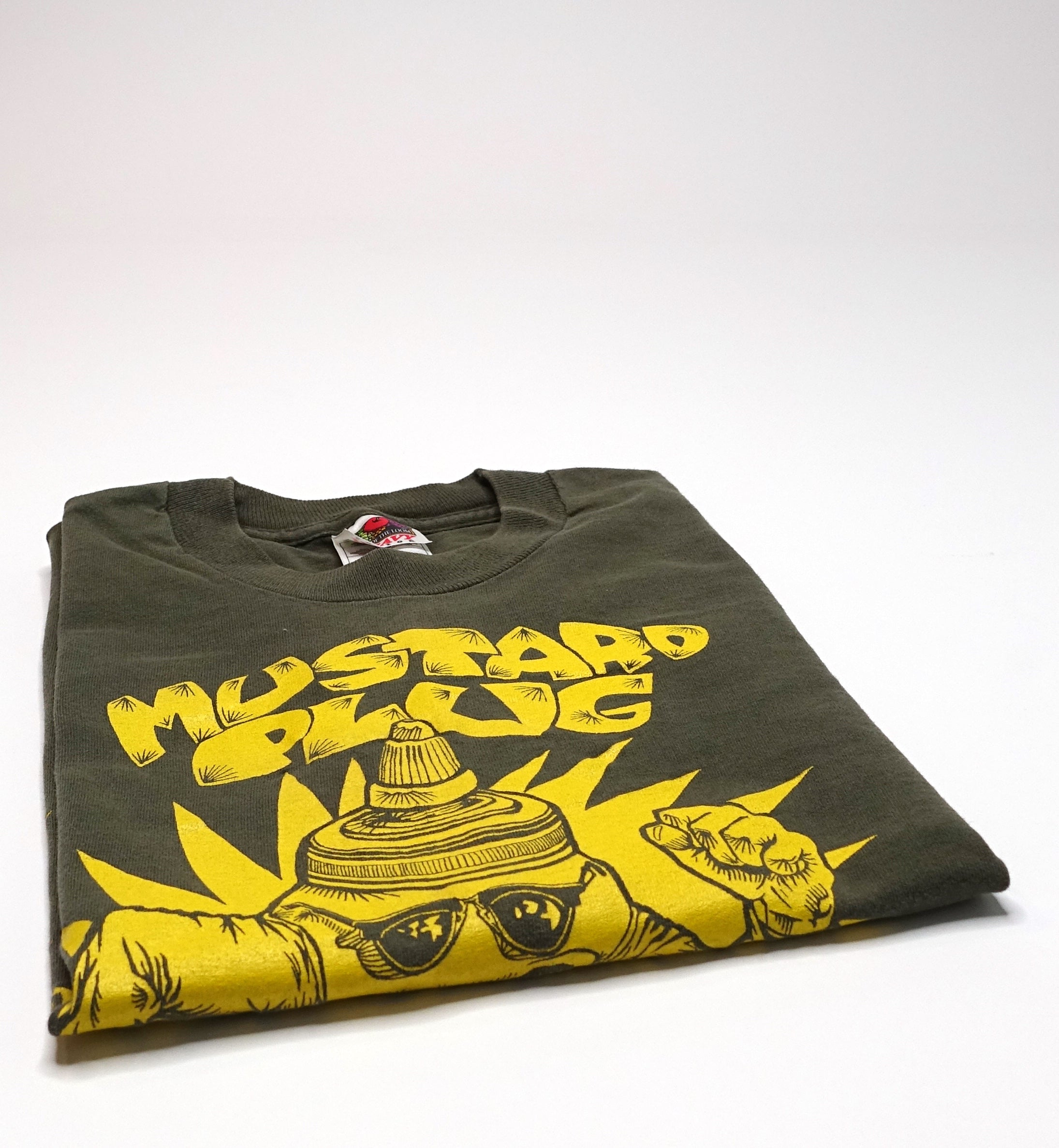 Mustard Plug – Skankin' Mustard Bottle 90's Tour Shirt Size Large