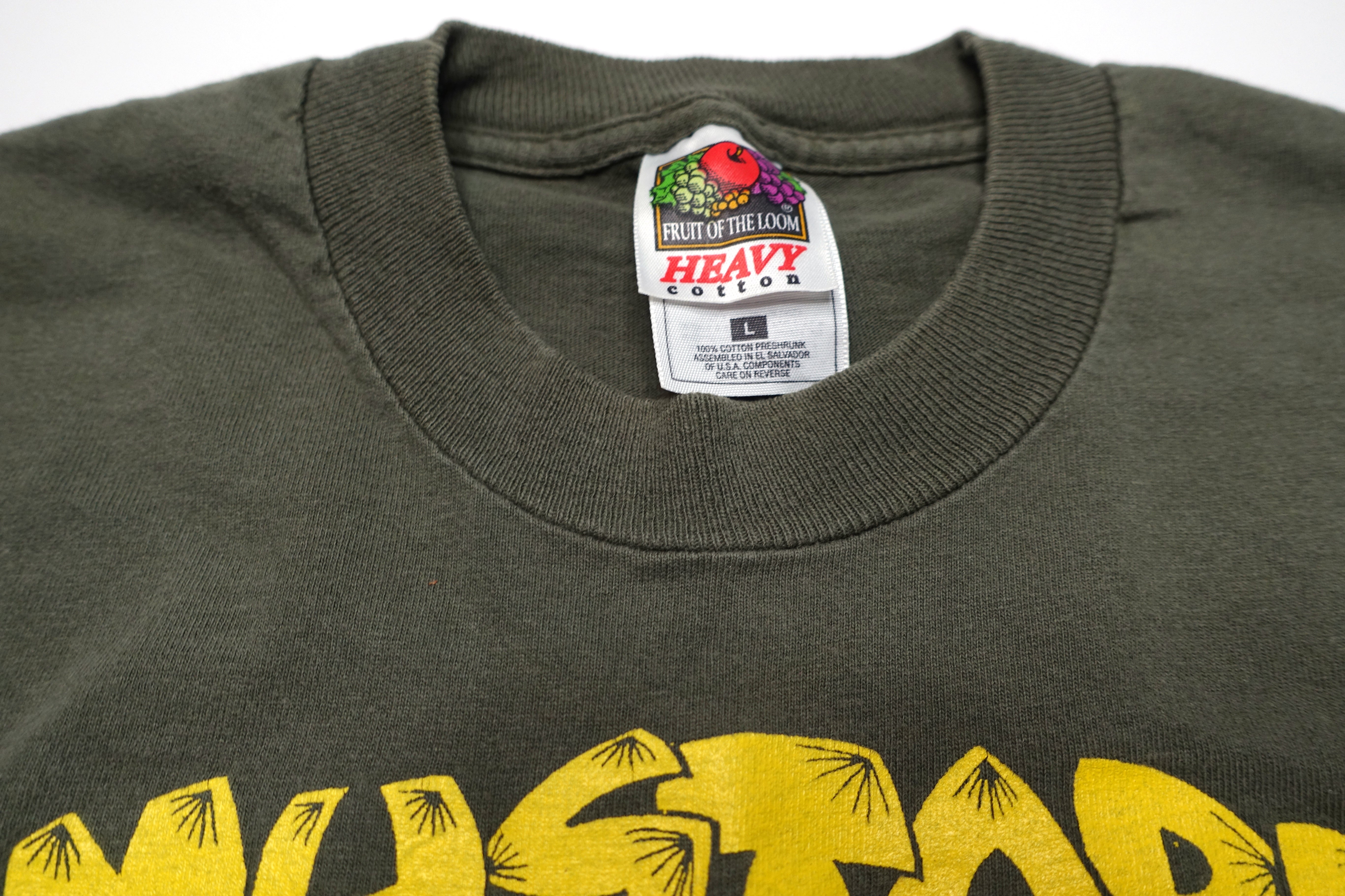 Mustard Plug – Skankin' Mustard Bottle 90's Tour Shirt Size Large