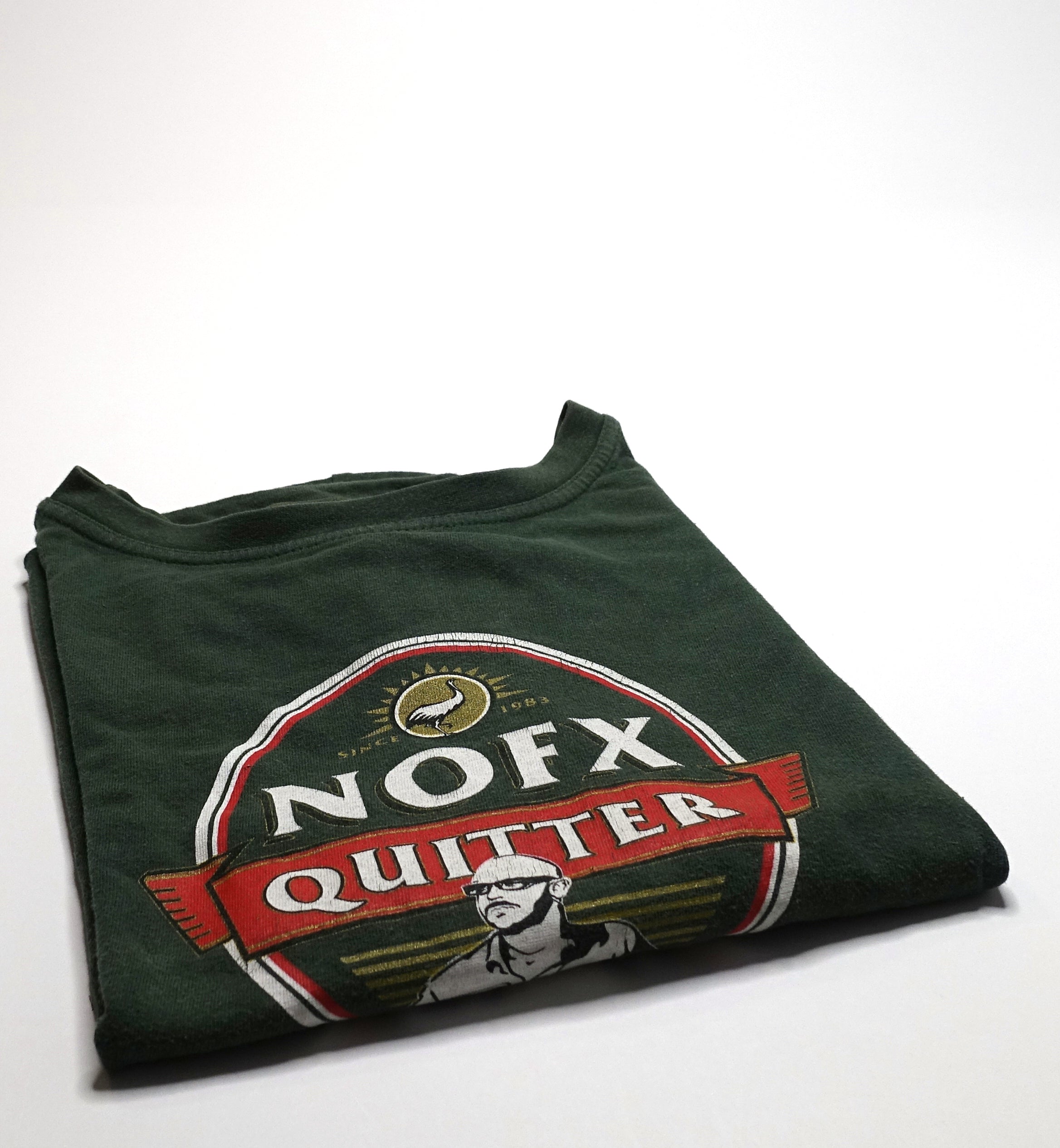 NOFX - Quitter 2010 Perth Australia Tour Shirt Size XL
