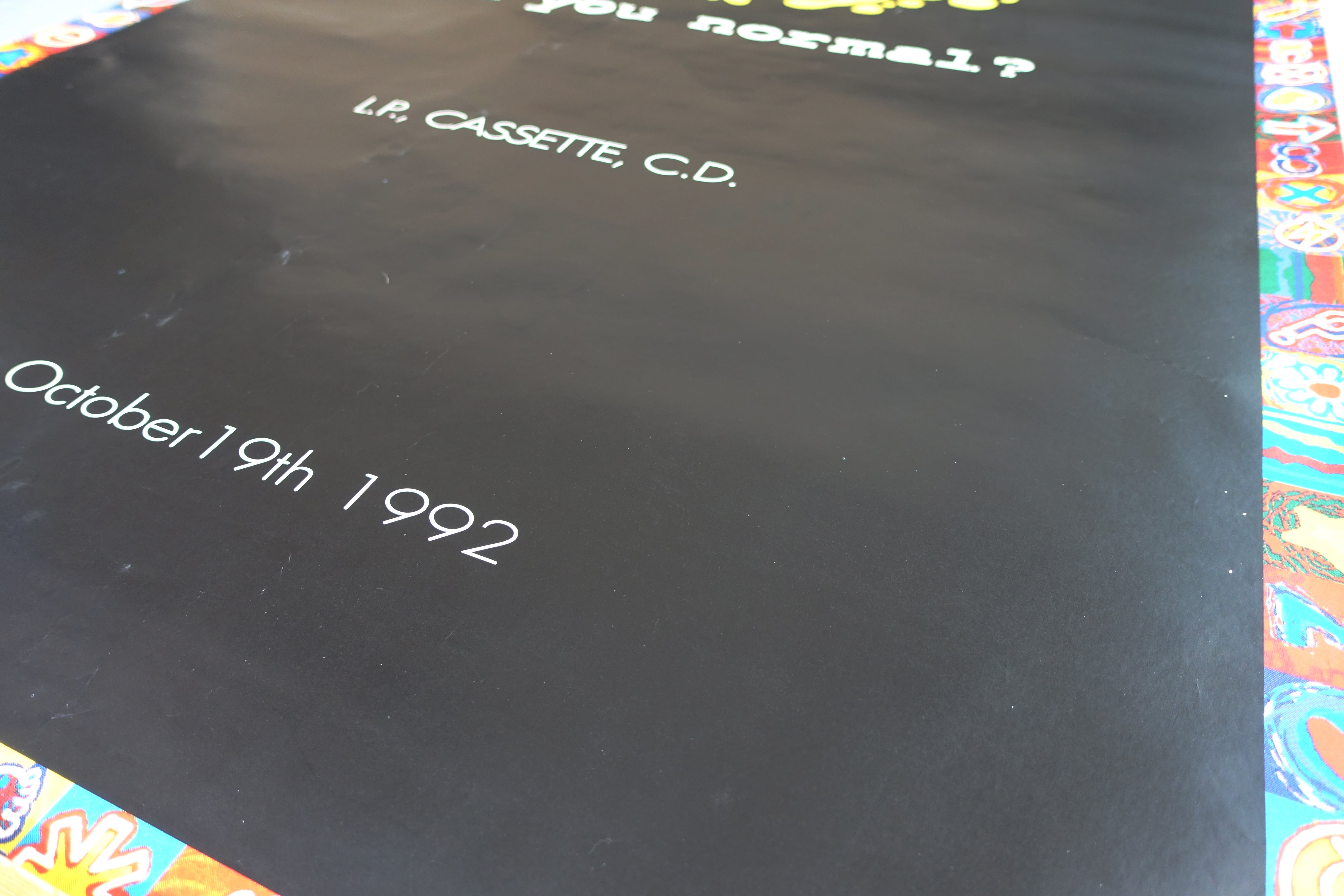 Ned's Atomic Dustbin - Are You Normal? / God Fodder UK Tour 40" X 60" 1992 Subway Poster