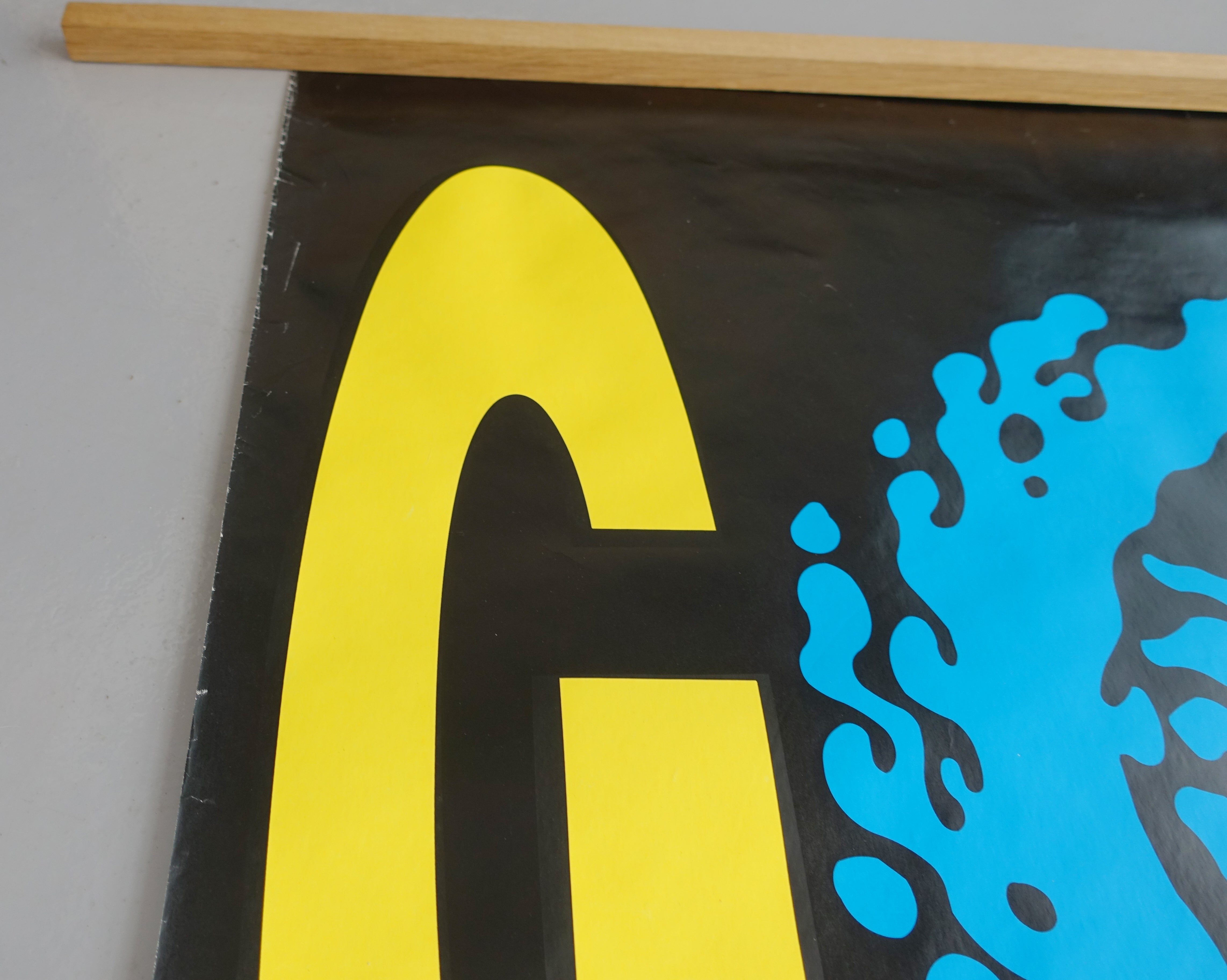 Ned's Atomic Dustbin - God Fodder 40" X 60" 1991 Subway Promo Poster