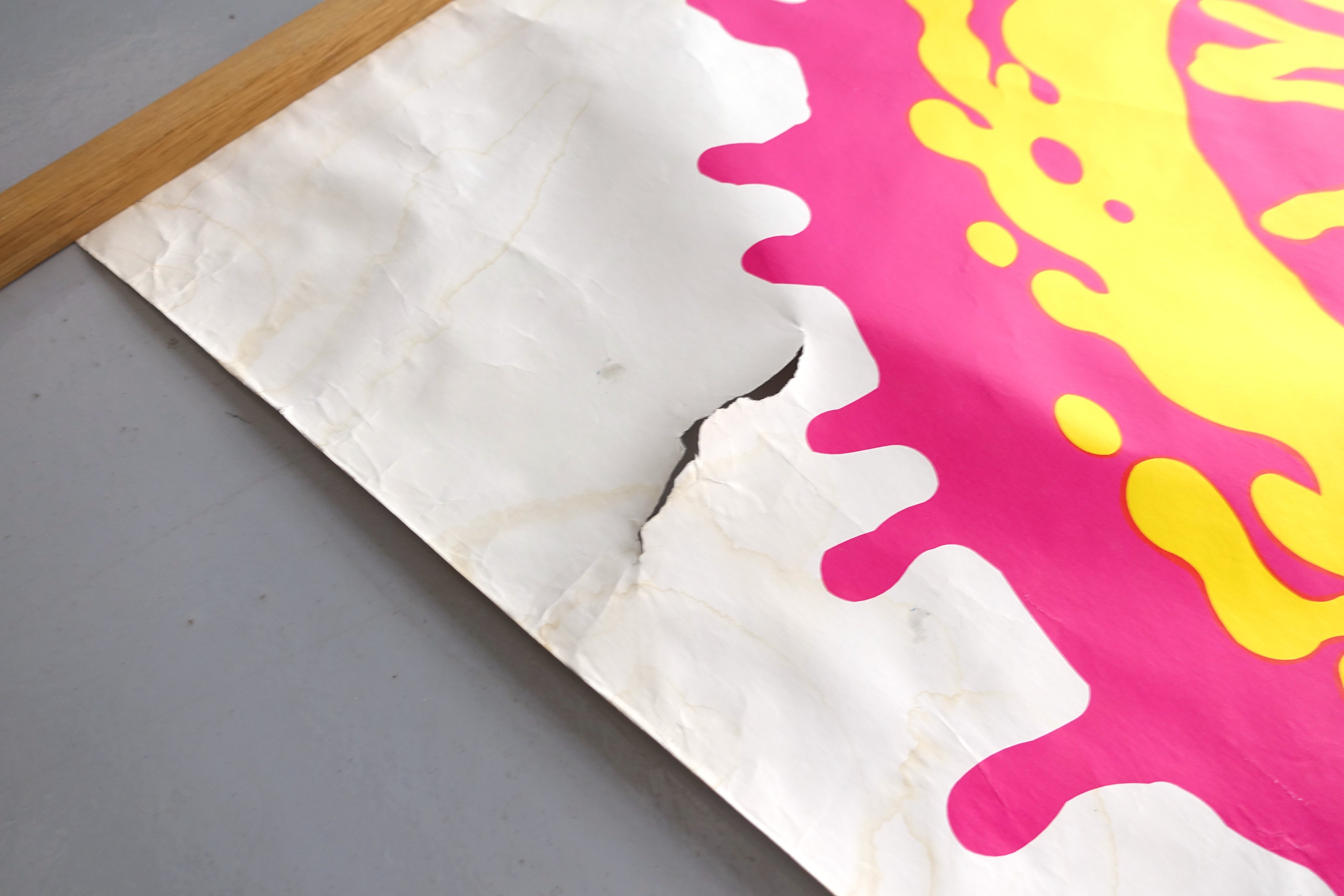 Ned's Atomic Dustbin - Trust / God Fodder UK Tour 40" X 60" 1991 Subway Poster