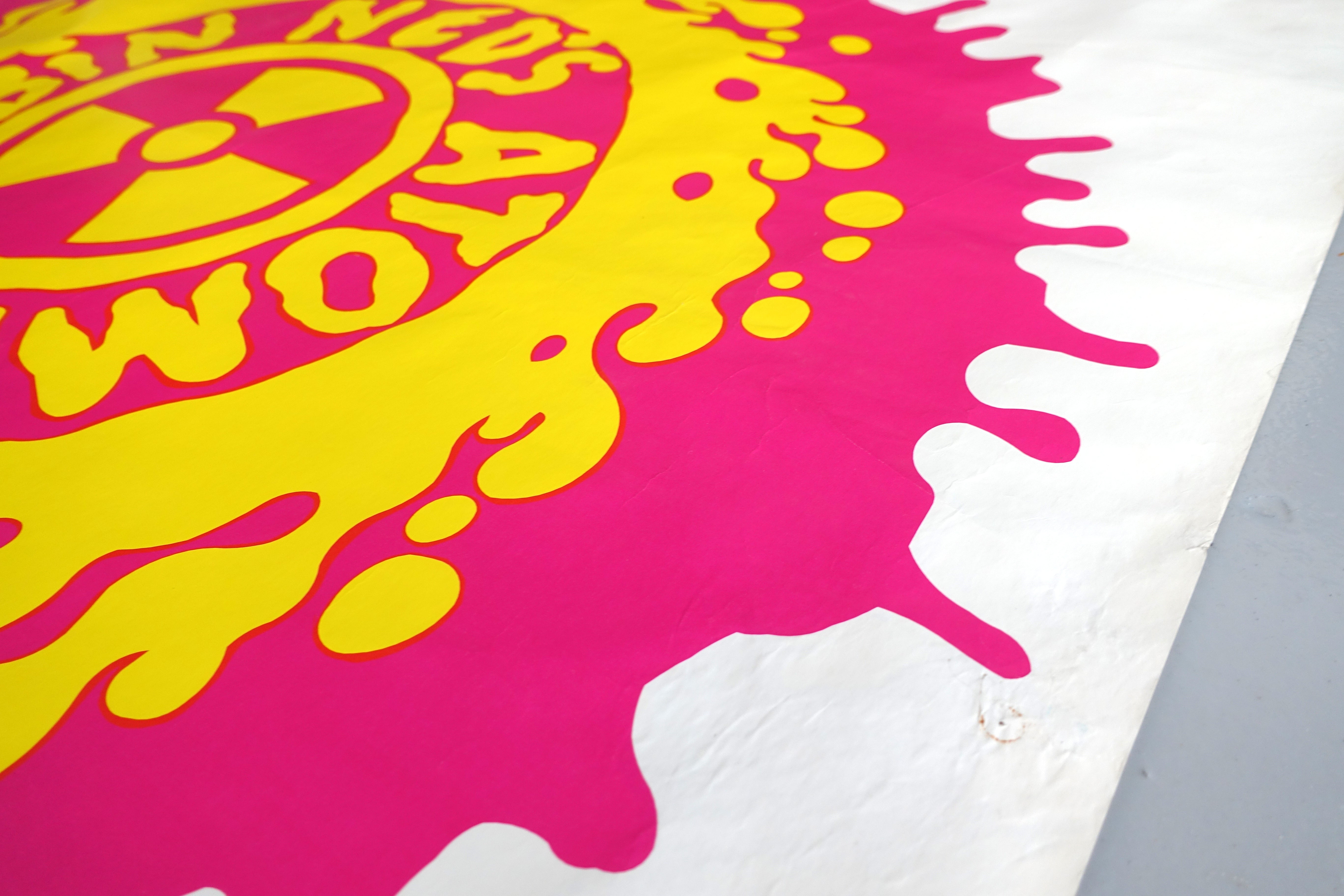 Ned's Atomic Dustbin - Trust / God Fodder UK Tour 40" X 60" 1991 Subway Poster