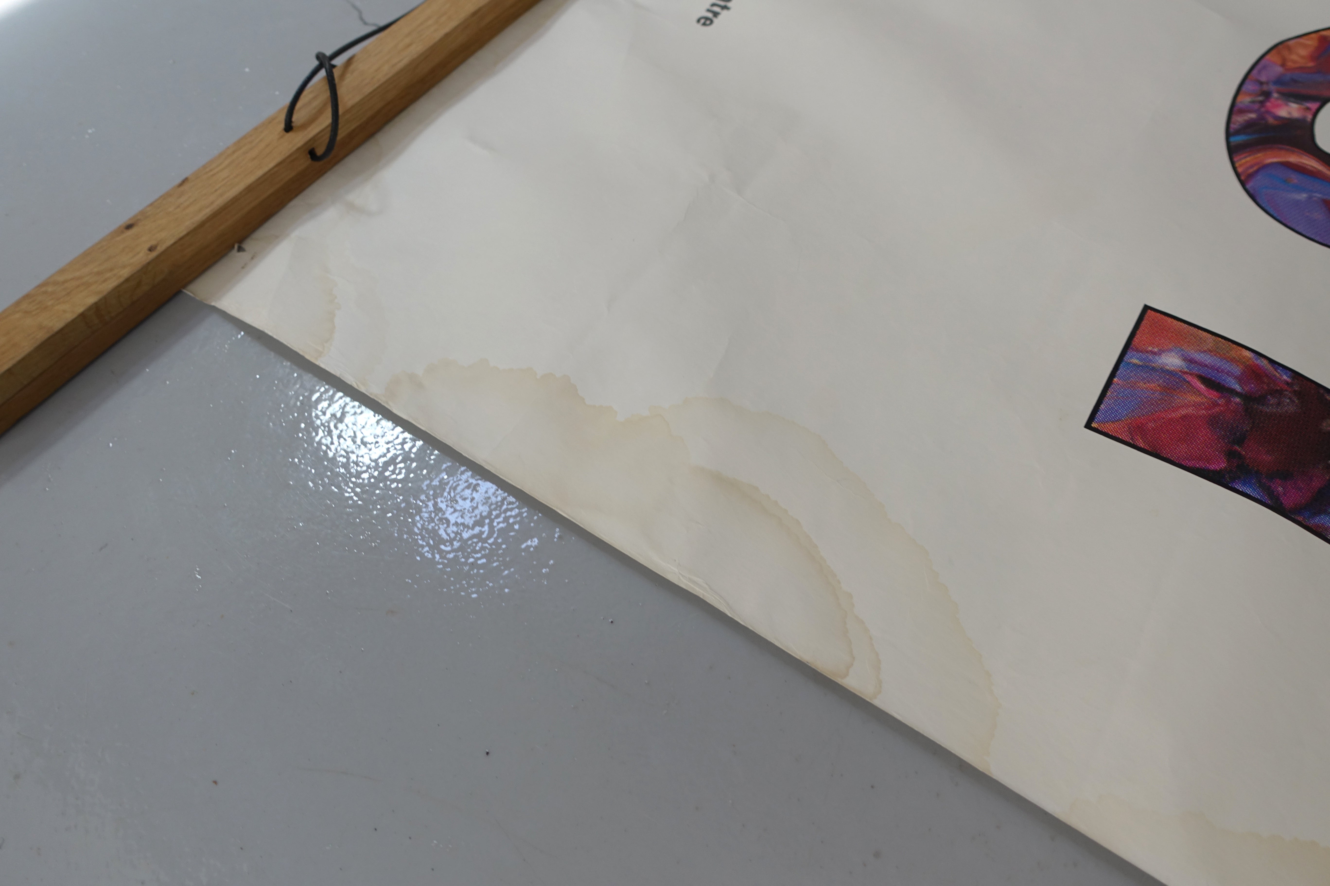 Ned's Atomic Dustbin - Trust / God Fodder UK Tour 40" X 60" 1991 Subway Poster