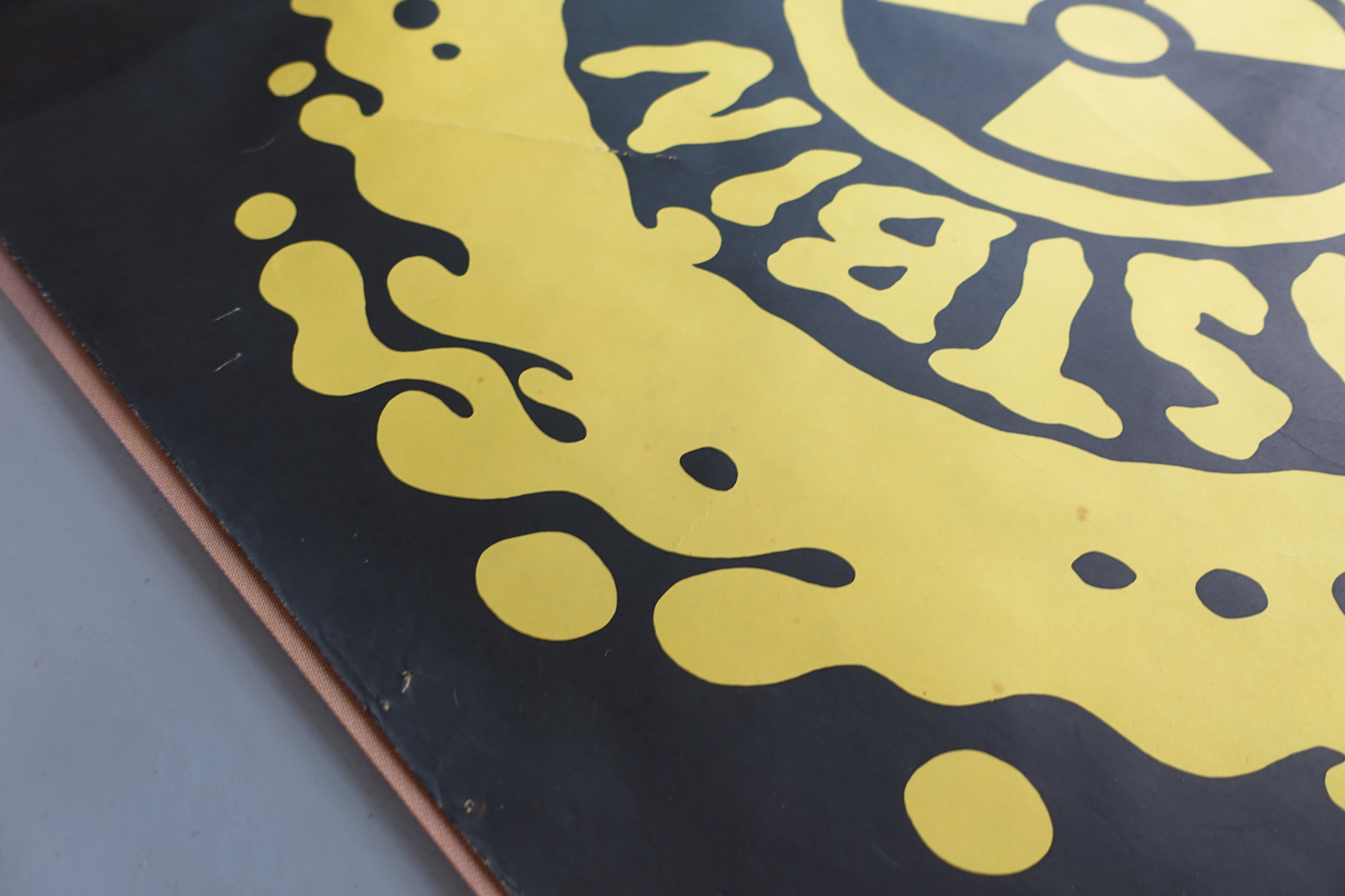 Ned's Atomic Dustbin - Until You Find Out 40" X 60" 1990 Subway Promo Poster