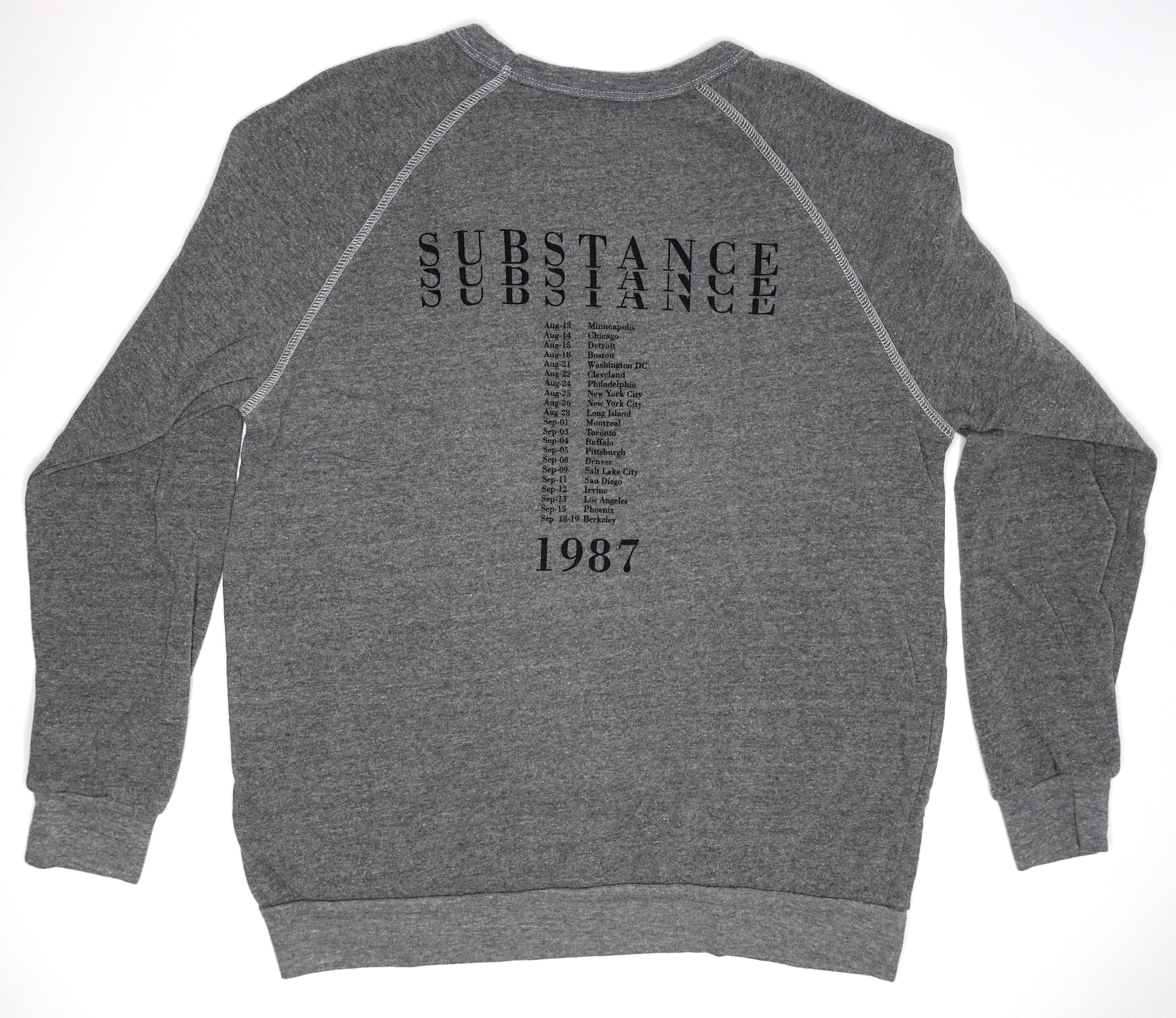 New Order - Substance 1987 (Bootleg By me) Sweat Shirt Size XL