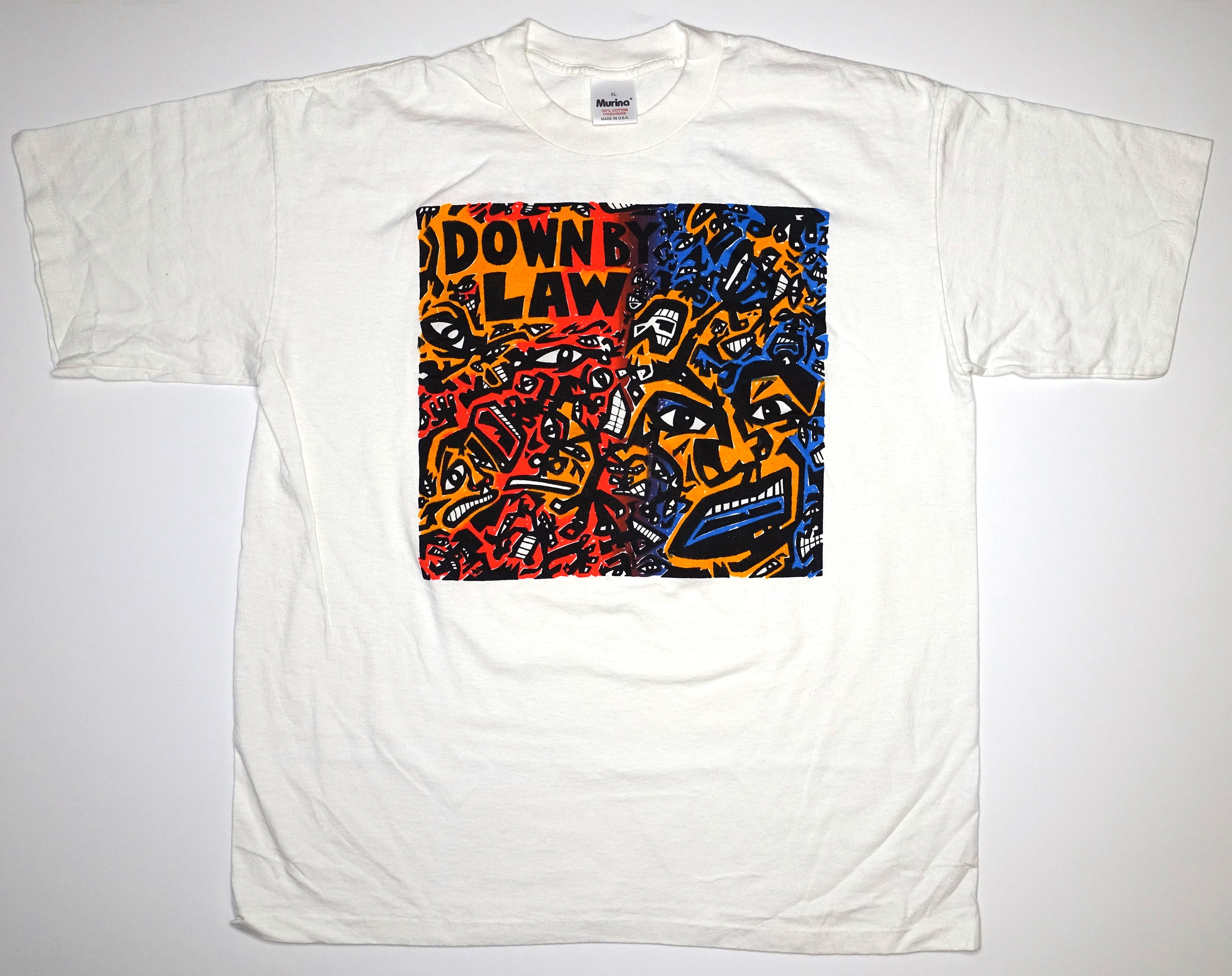 Down By Law - Faces 1991 Tour Shirt Size XL