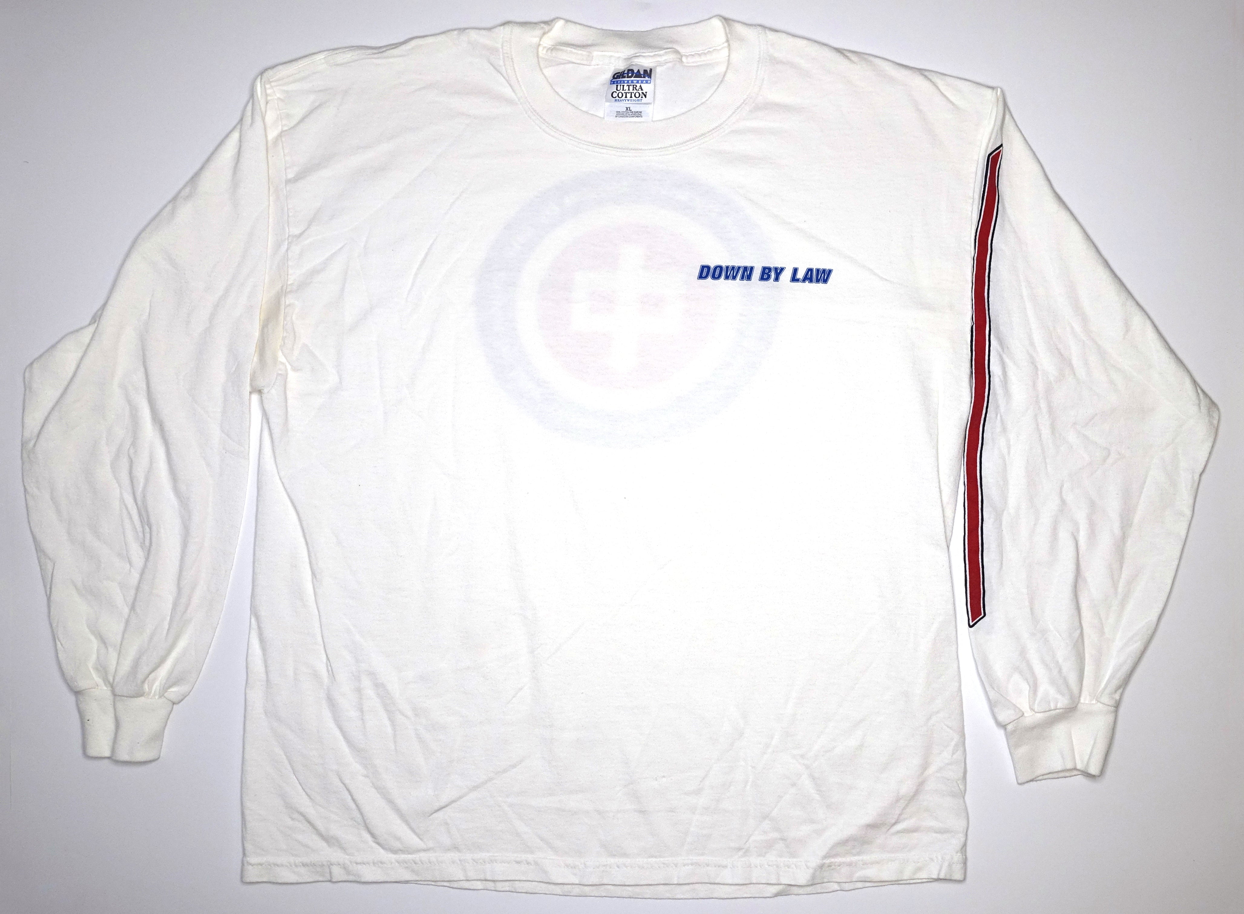 Down By Law - Racing Stripes Long Sleeve Tour Shirt Size XL