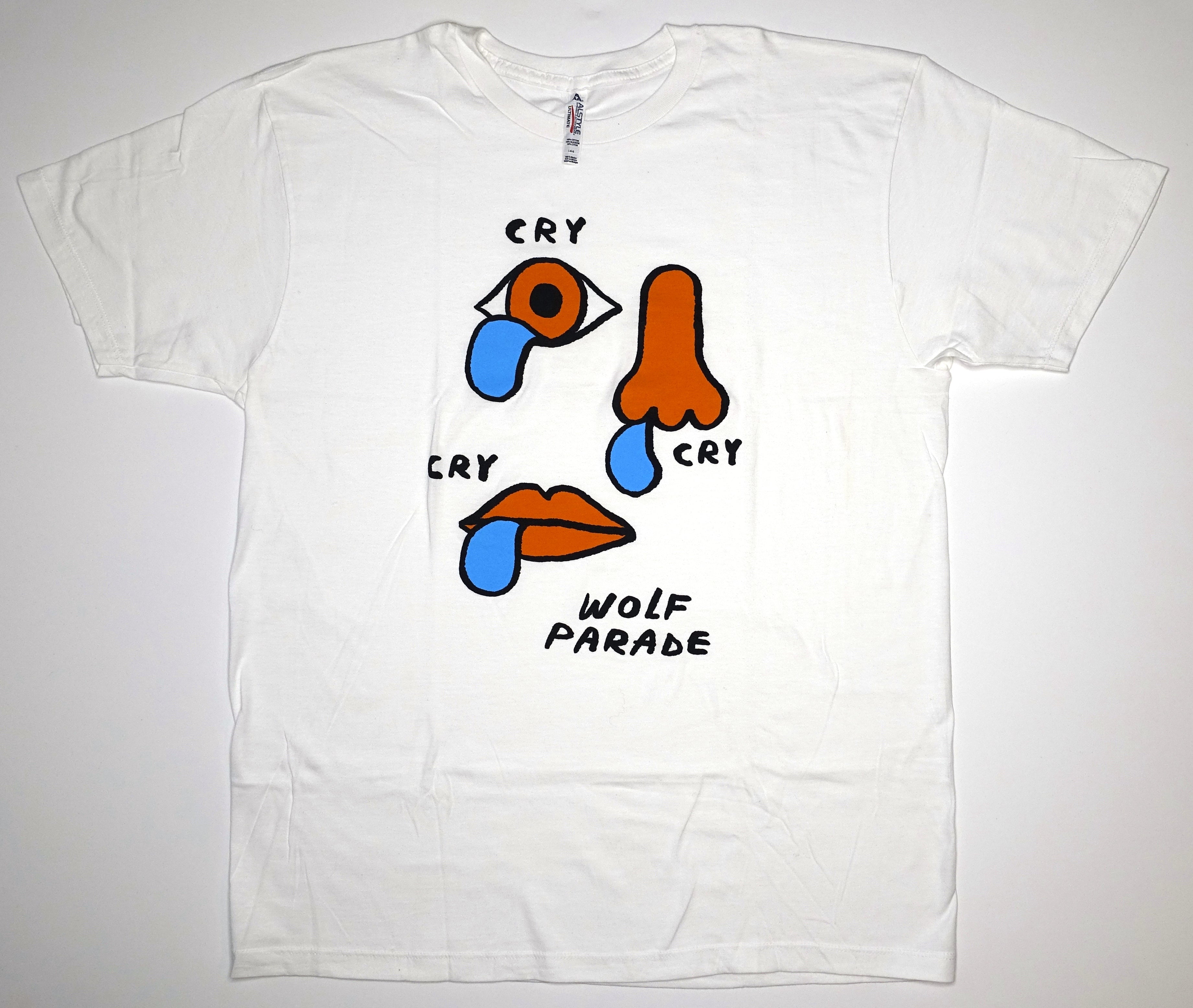 Wolf Parade - Cry, Cry, Cry 2017 Tour Shirt Size Large
