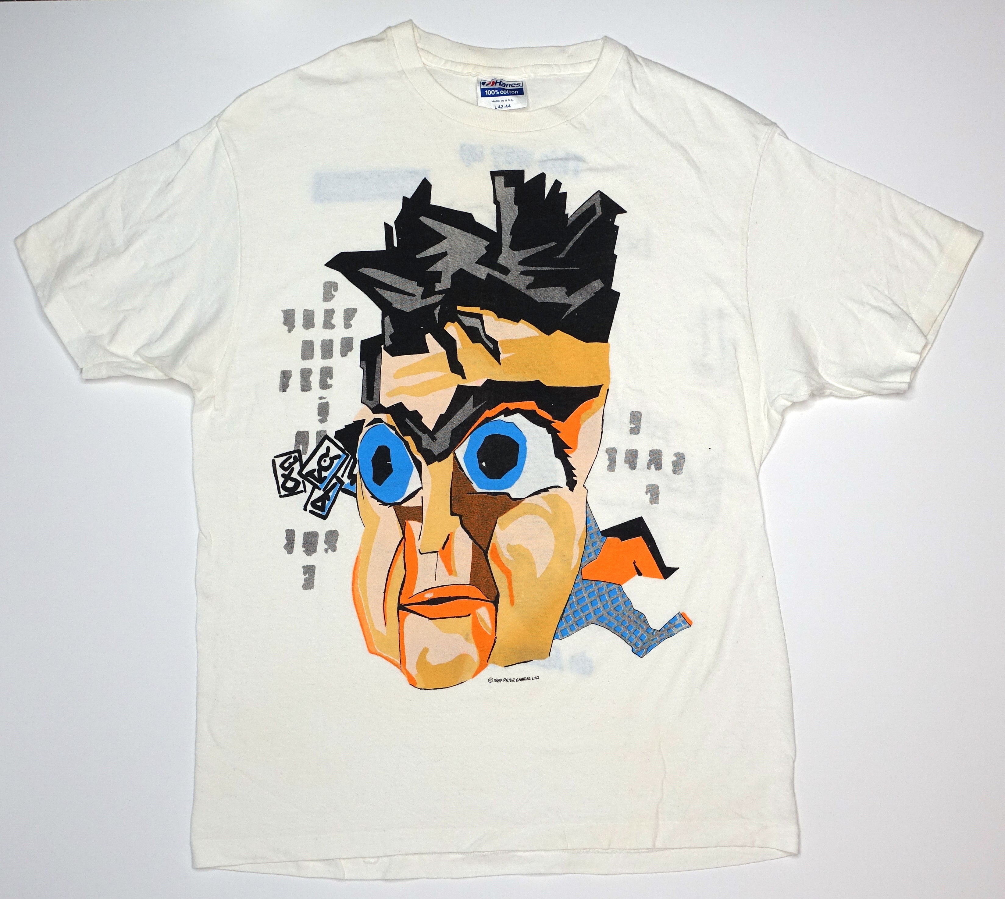 Peter Gabriel - So US 1987 US Tour Shirt Size Large