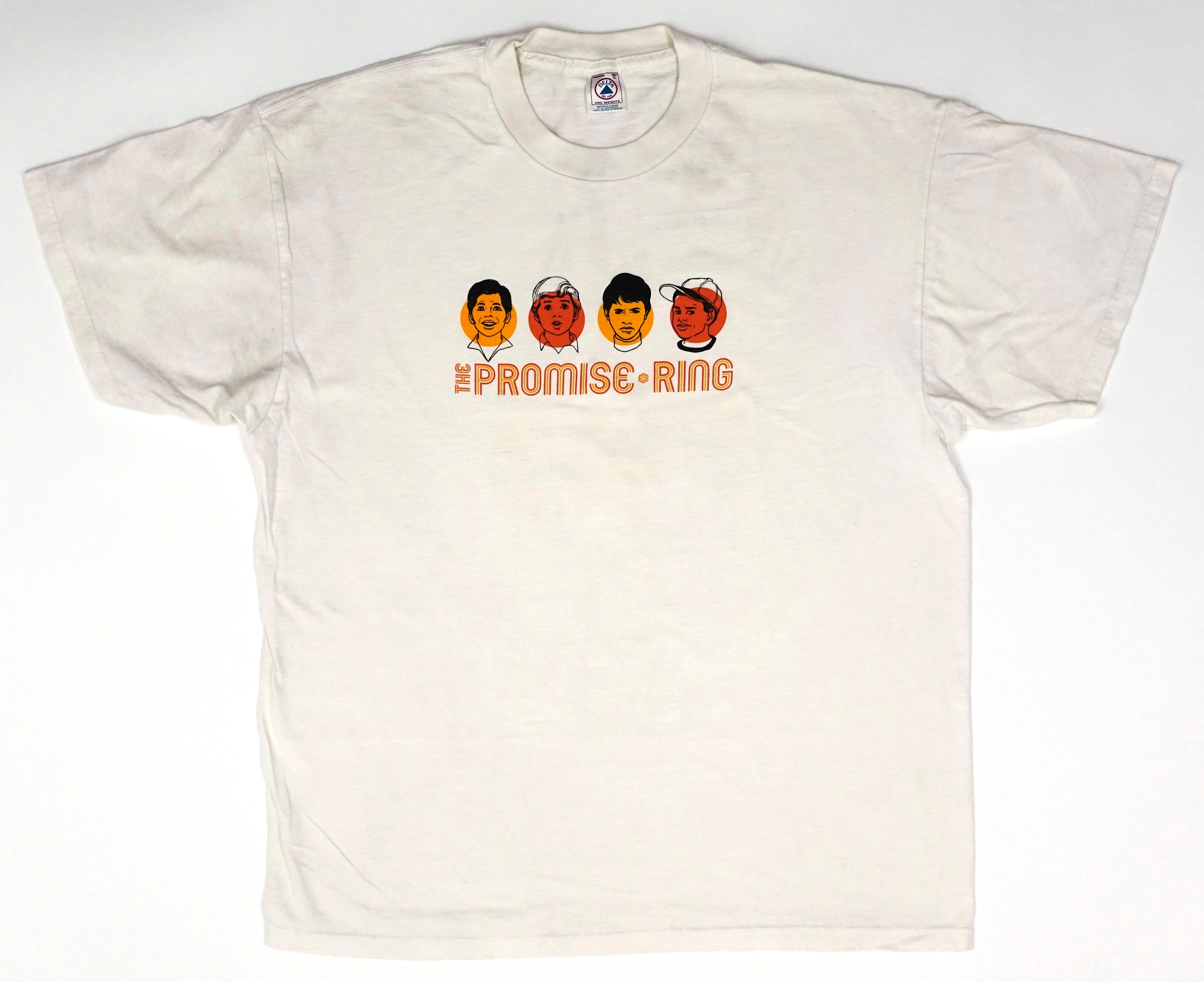 Promise Ring - Band Head Drawings 90's Tour Shirt Size XL