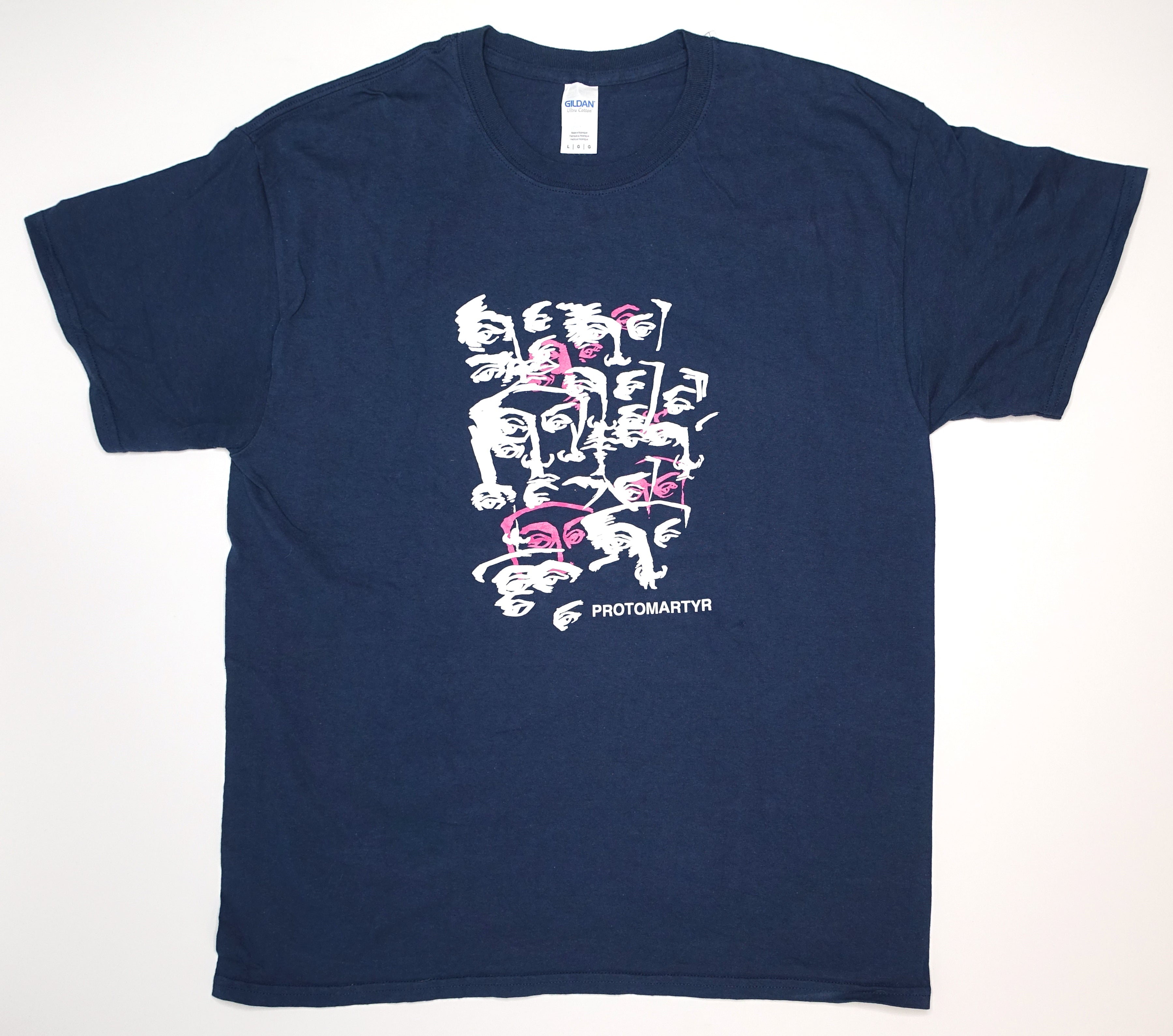 Protomartyr – Faces 2015 Tour Shirt Size Large