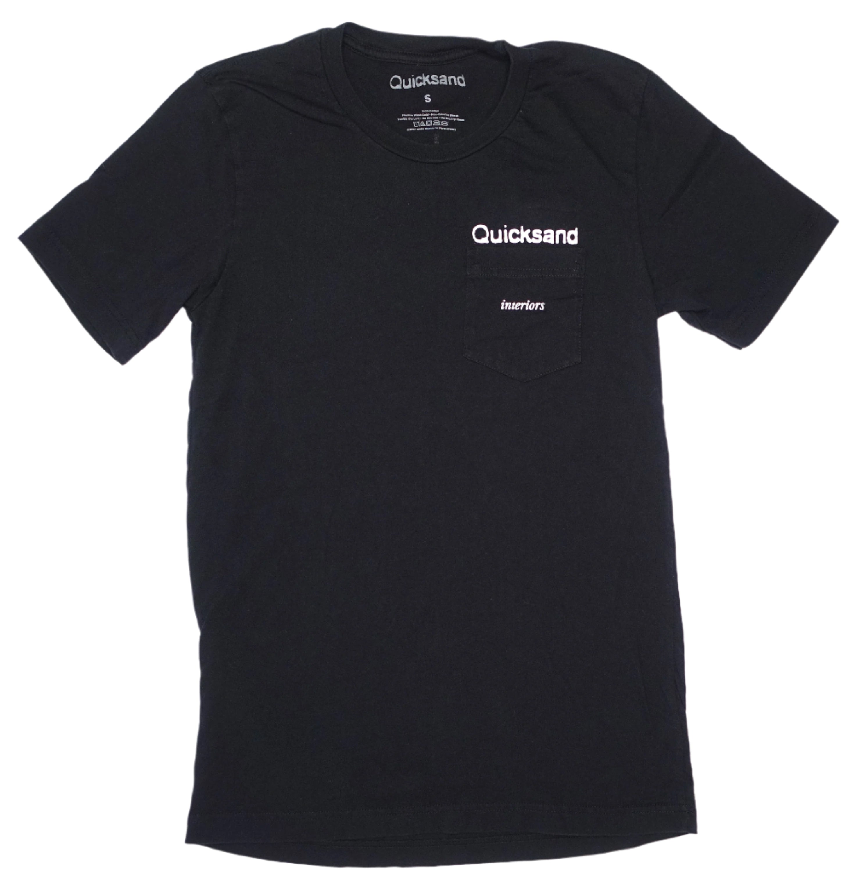 Quicksand – Interiors Pocket 2017 Tour Shirt Size Small