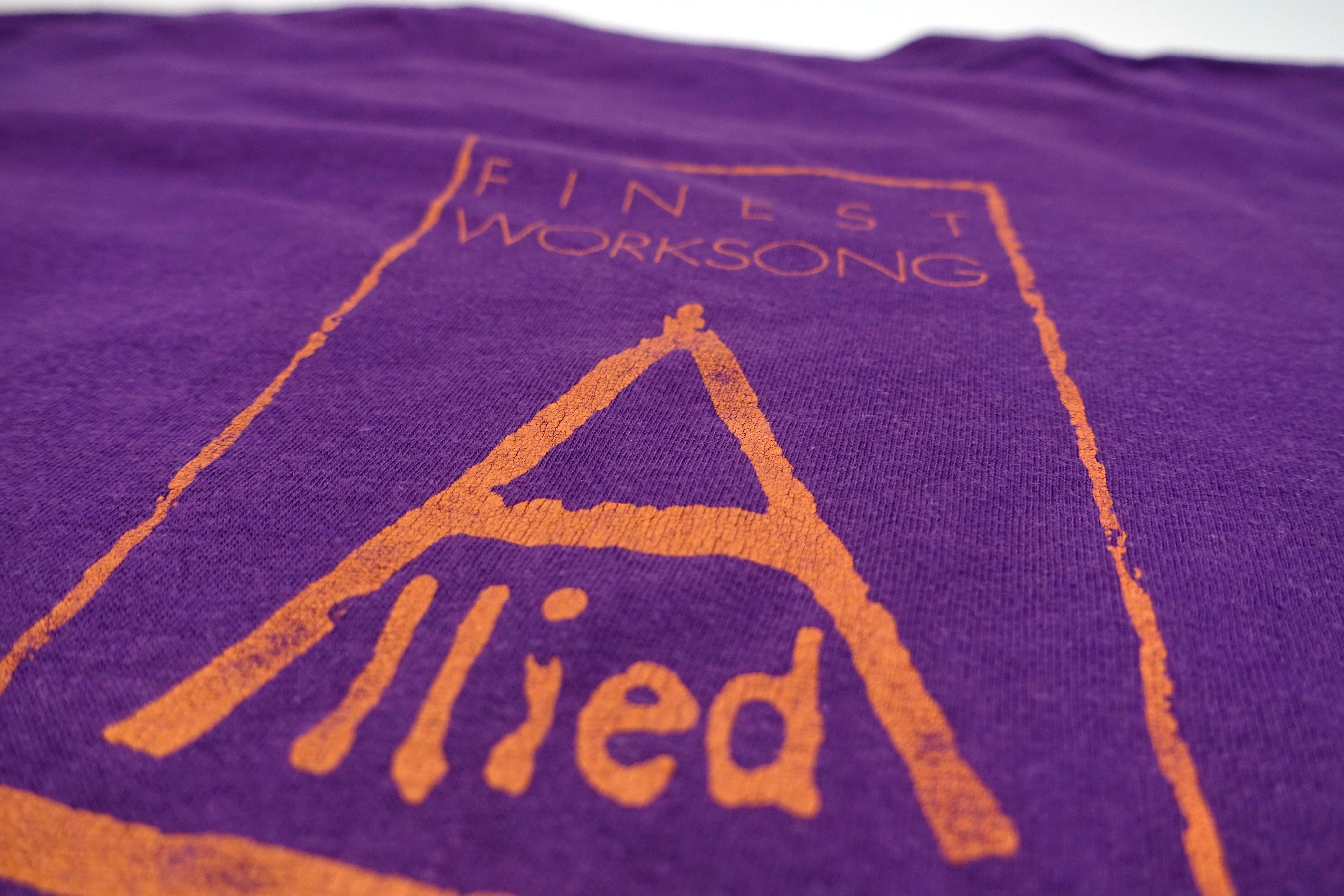 R.E.M. – Allied Finest Worksong Document 1987 Tour Shirt Size XL