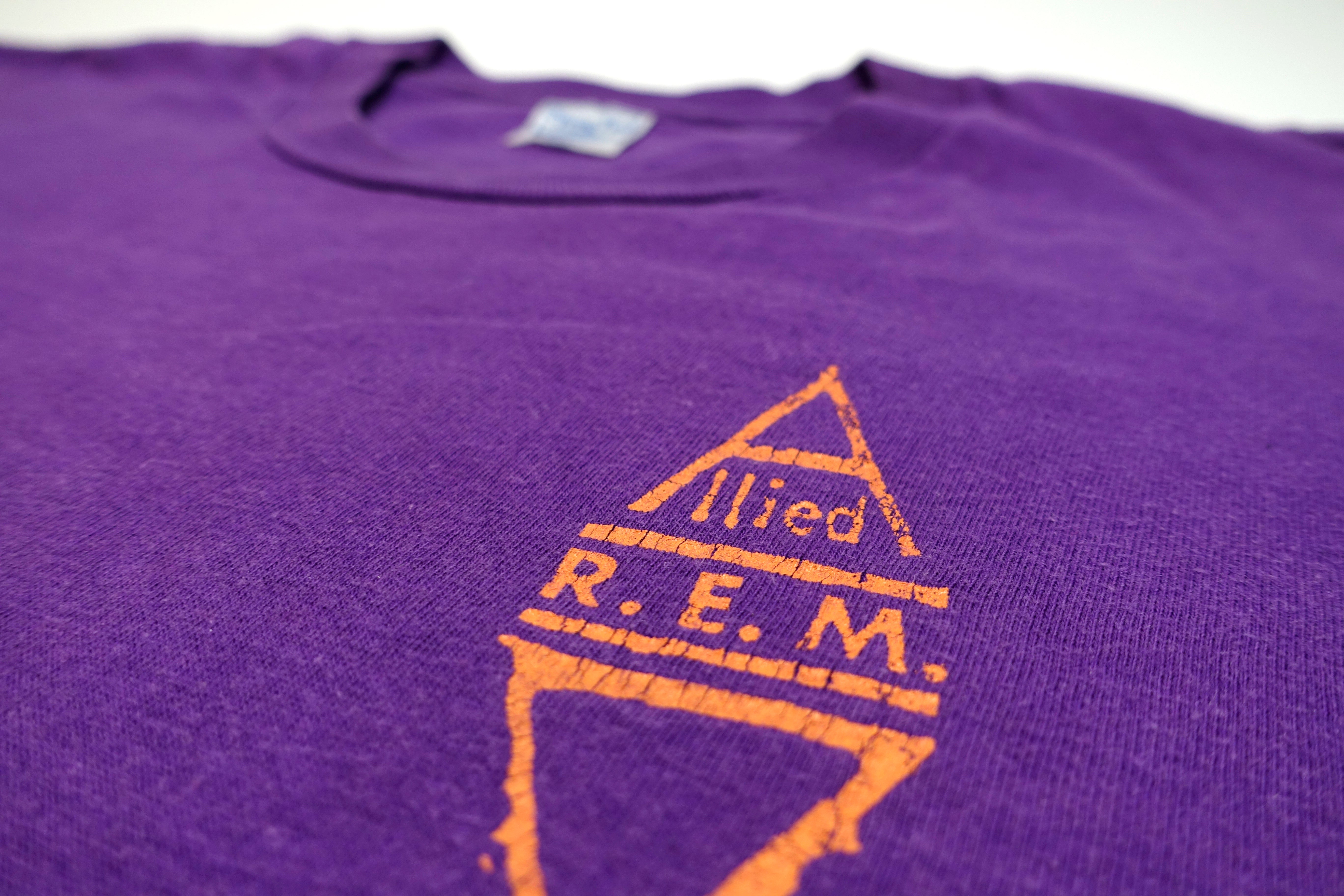 R.E.M. – Allied Finest Worksong Document 1987 Tour Shirt Size XL